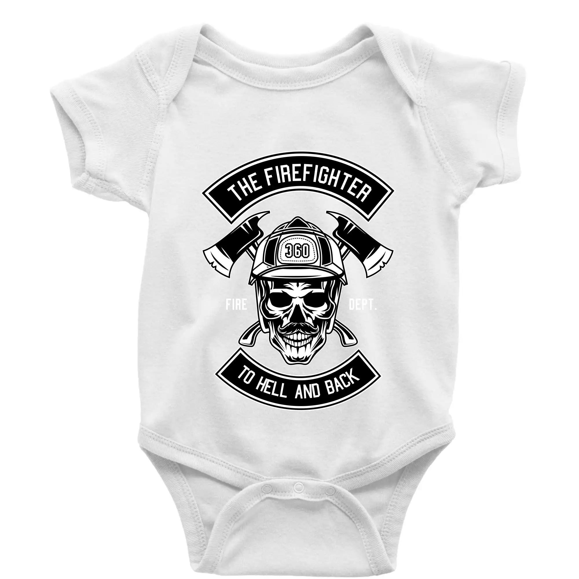 Lebka hasič do pekla a zpátky