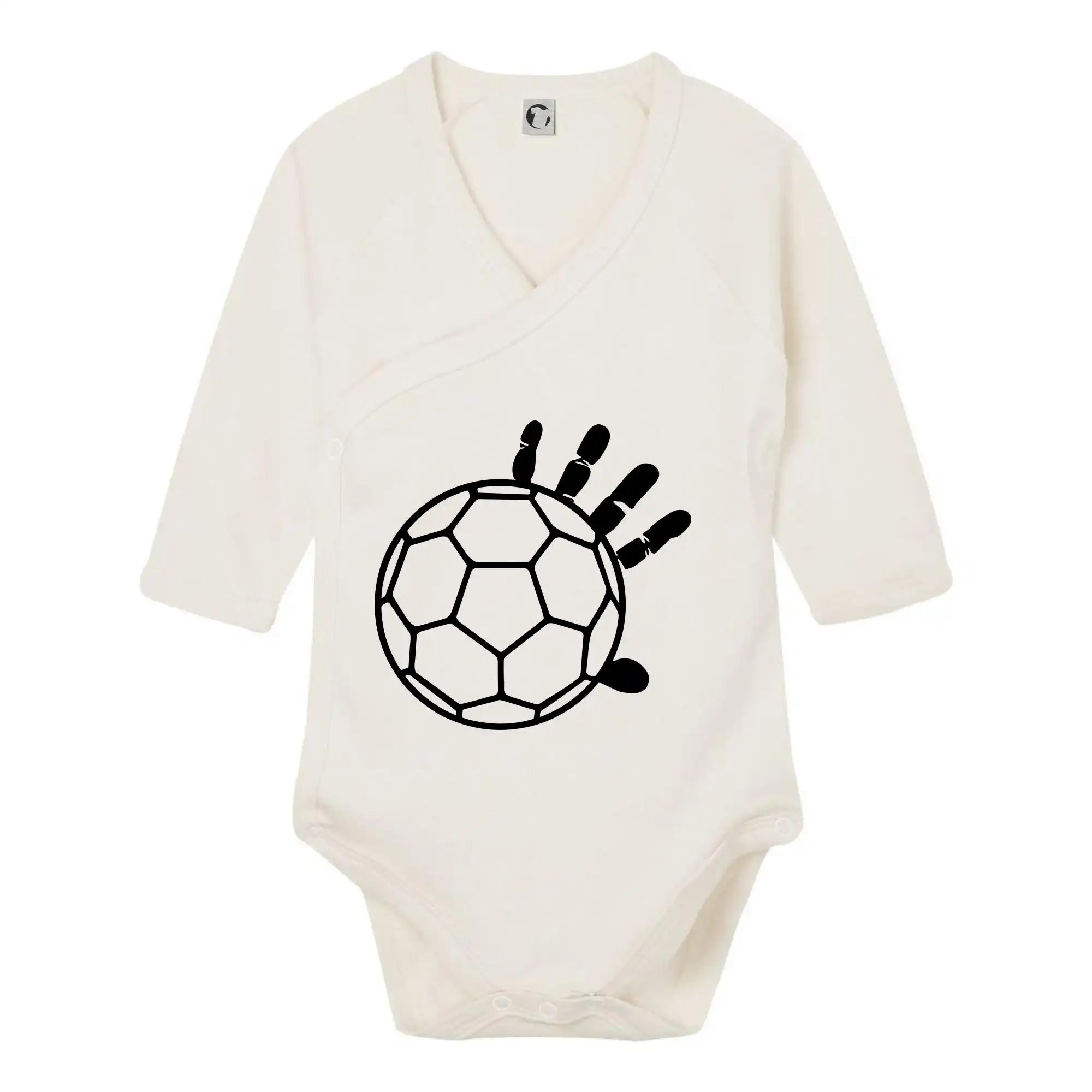 Tričká na hádzanú - Hádzaná lopta ruka - Body zavinovacie s dlhým rukávom