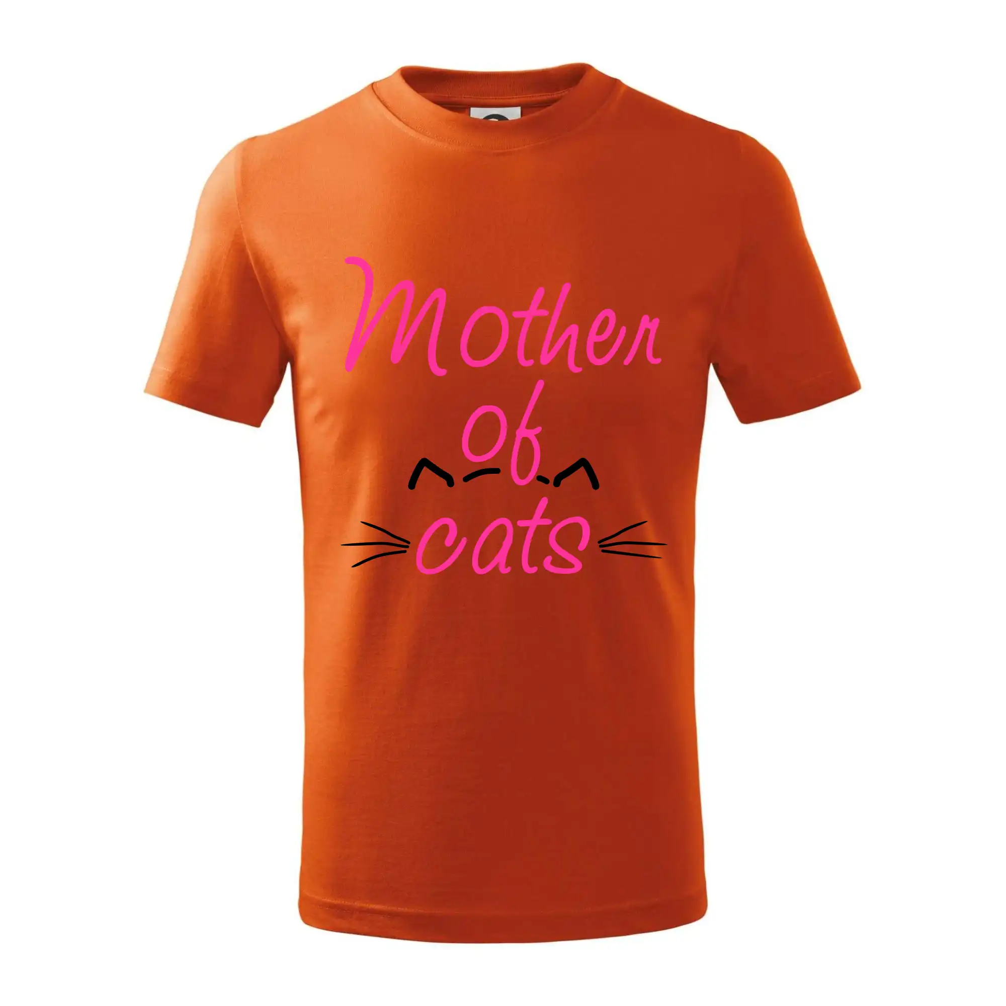 Vtipná tričká s mačkou - Mother of cats - Tričko detské bavlnené