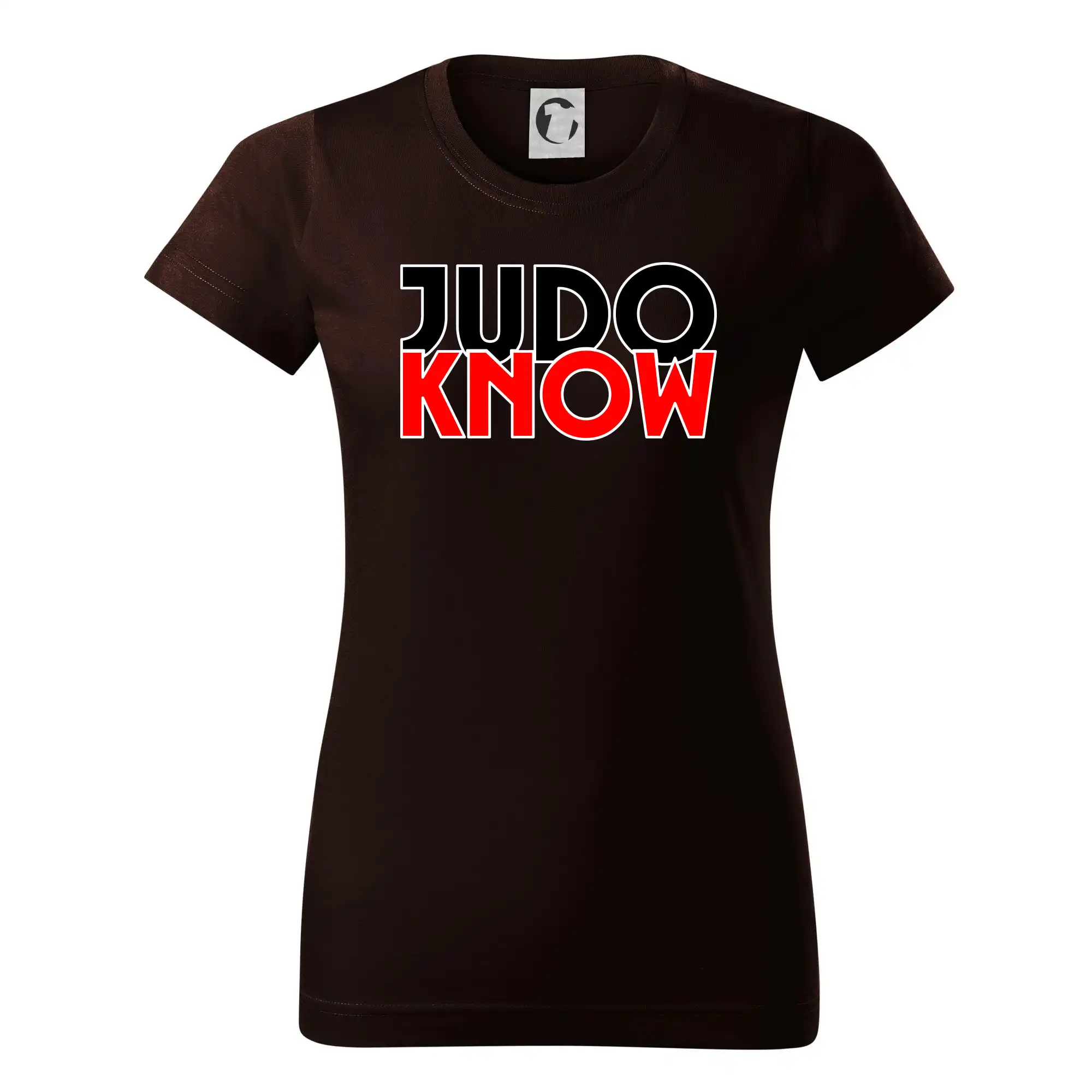 Tričká Judo - Judo know - Dámske tričko basic - ľahko voľnejšie a dlhšie