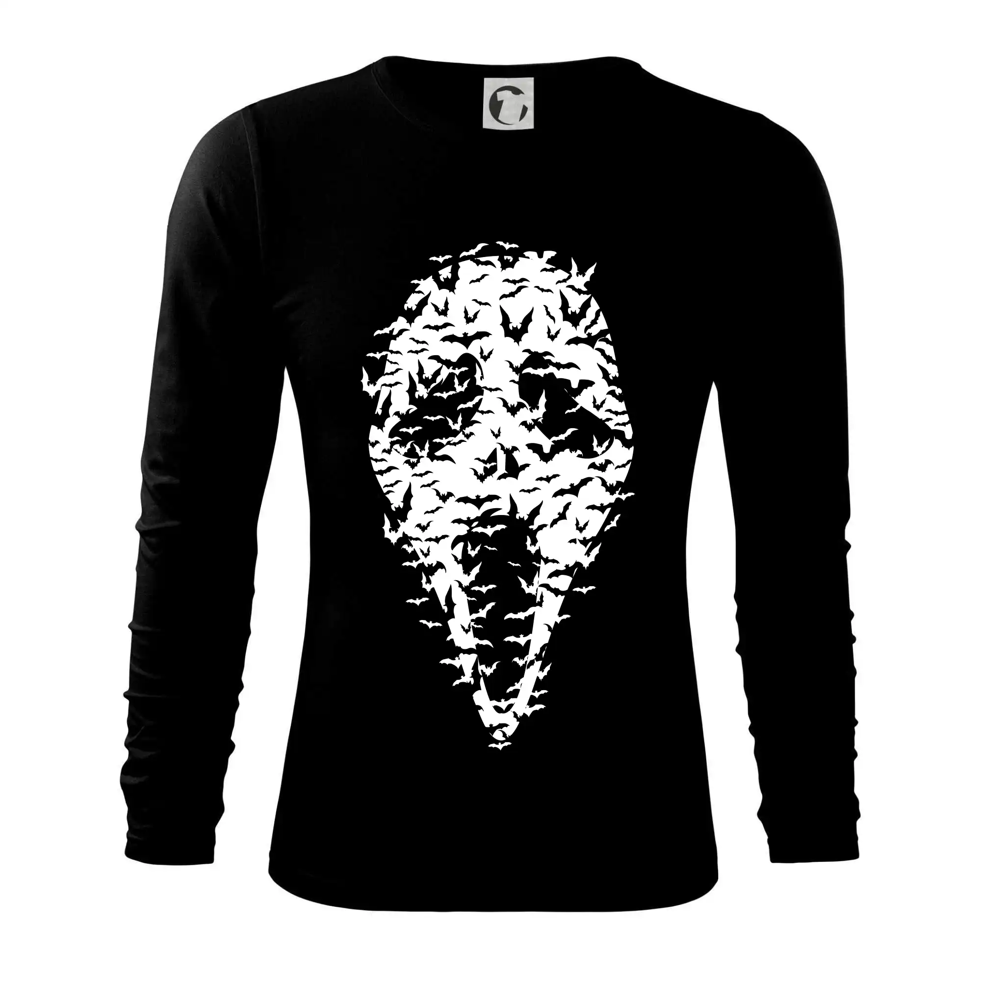 Grafické tričká - Ghost Face Bats - Tričko s dlhým rukávom FIT-T long sleeve