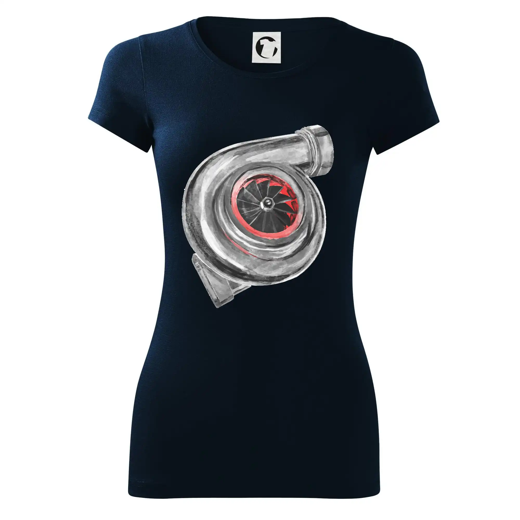 Auto tričká - Turbo olejomaľba - Dámske tričko Glance - Priliehavejší strih