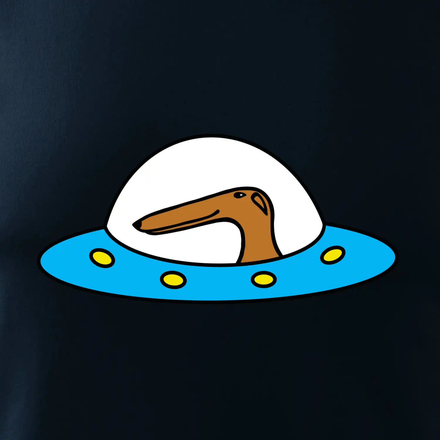 UFO pes bez p (Moňas)