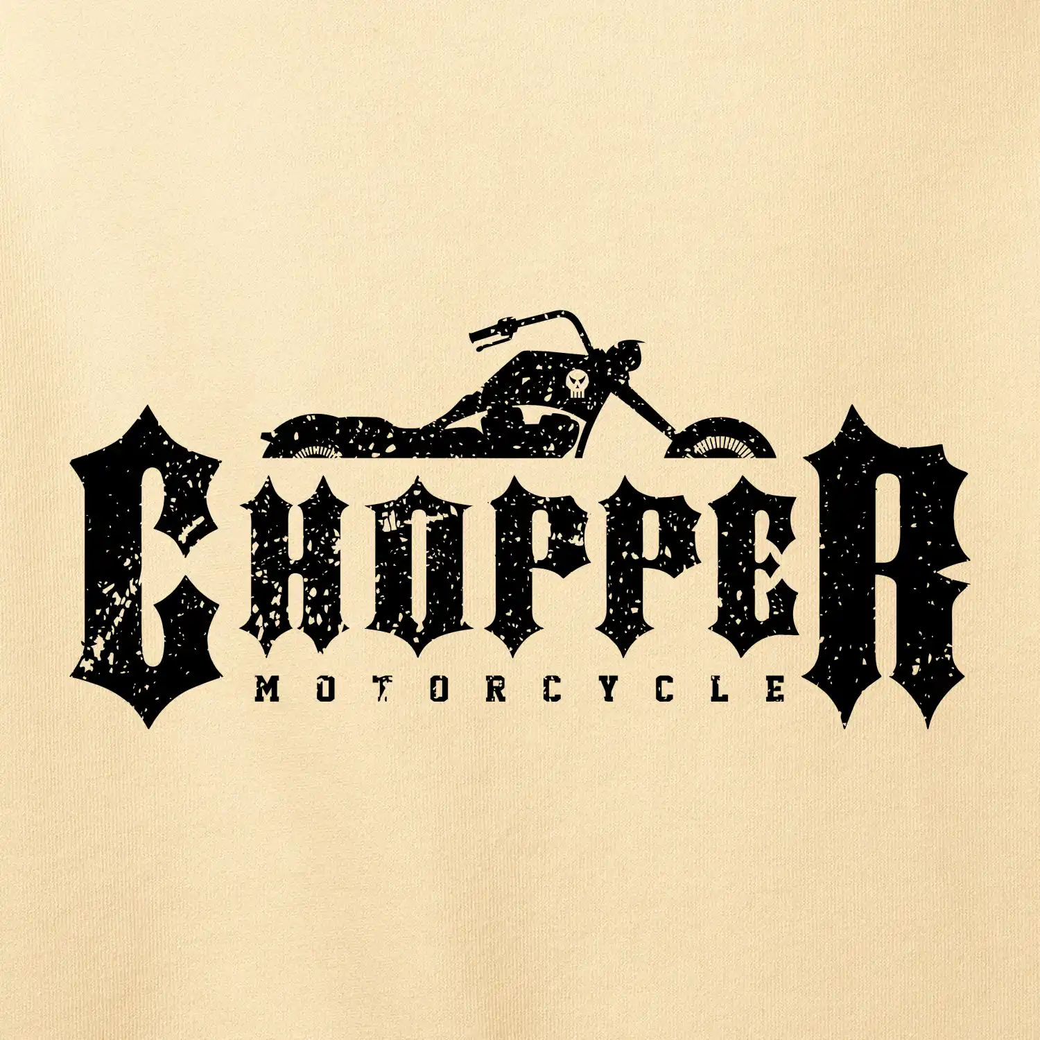Chopper nápis