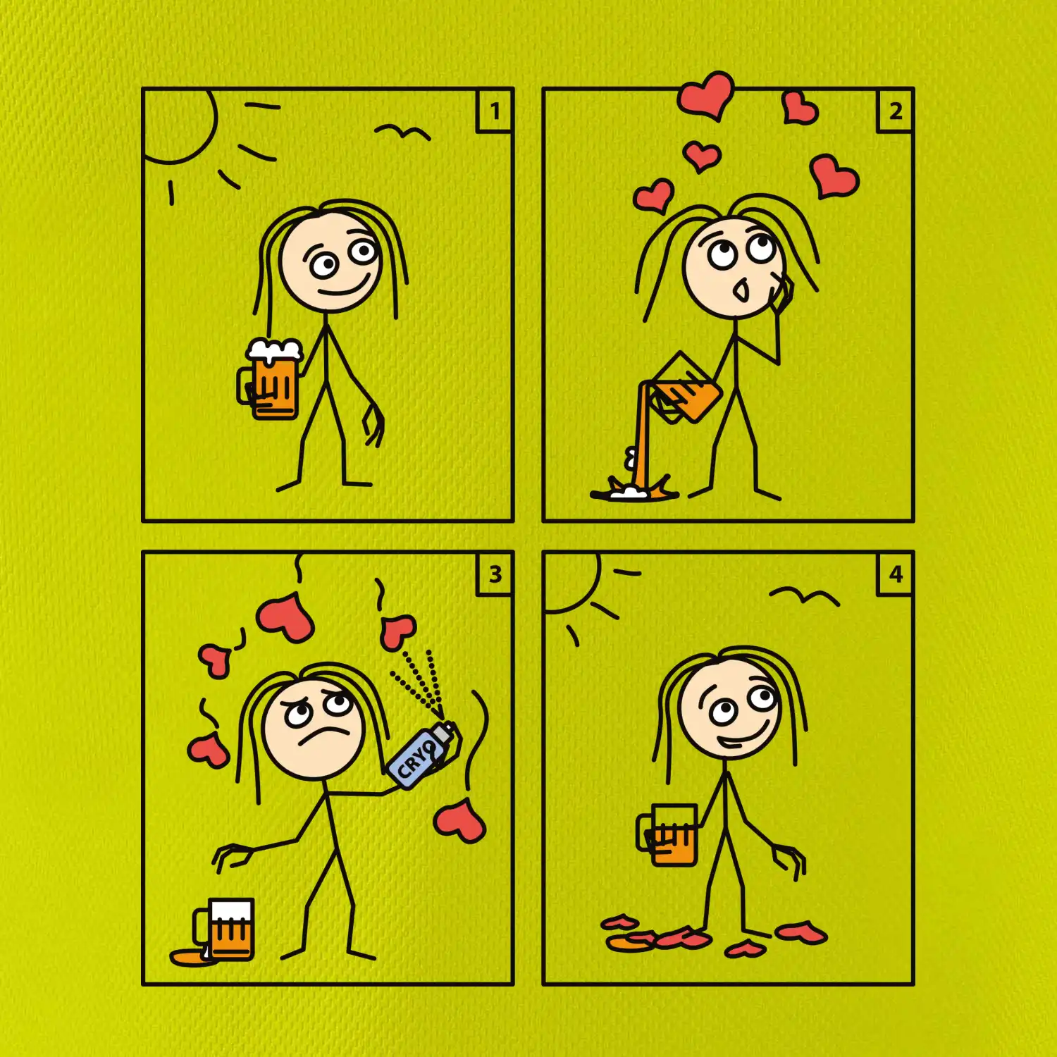 Láska já a pivo (Hana-creative)
