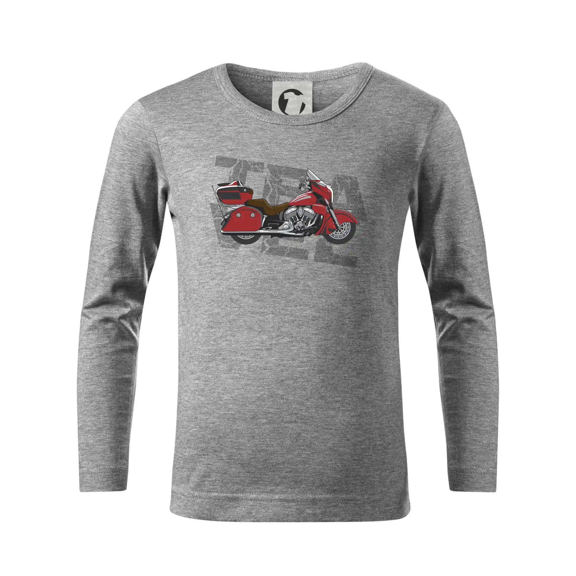 Cestovní motorka Amerika červená