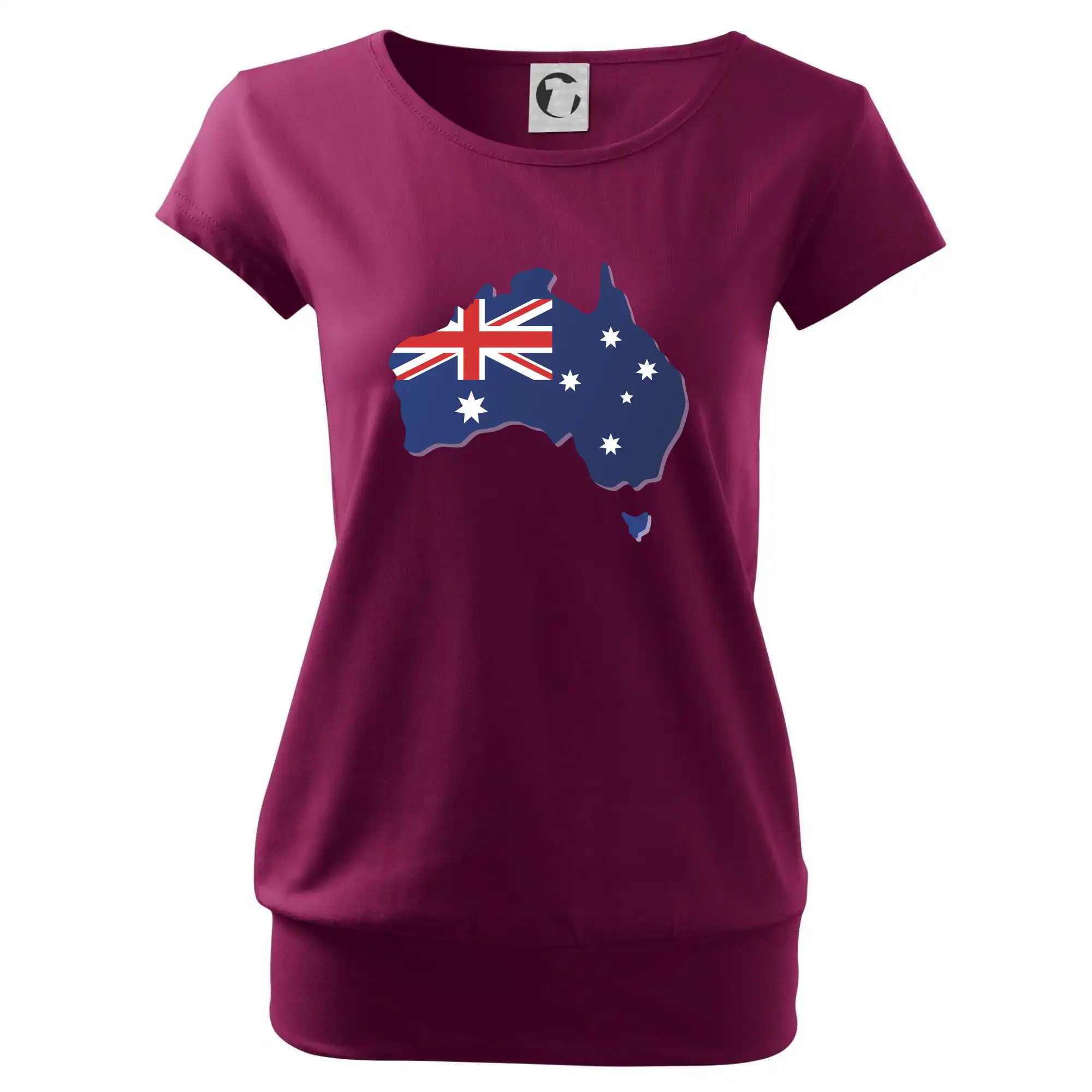 Austrálie - vlajka mapa