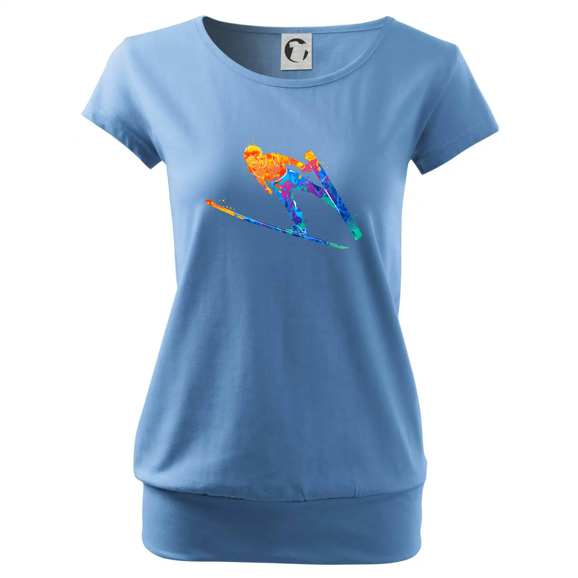 Skokan na lyžích splash