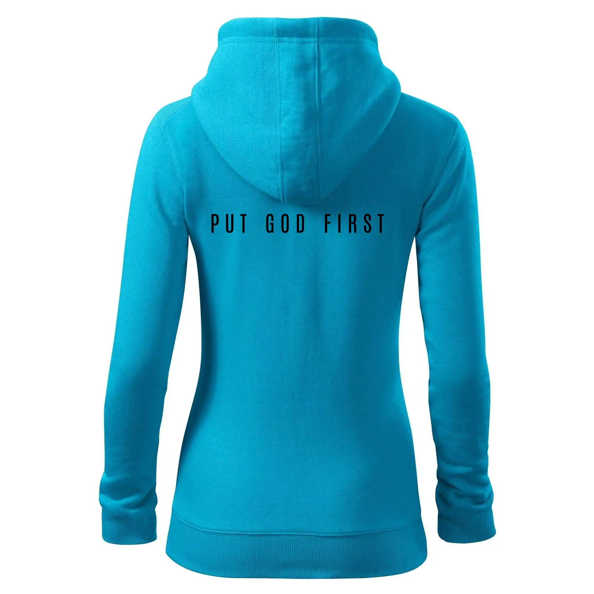 Put God first slabý nápis