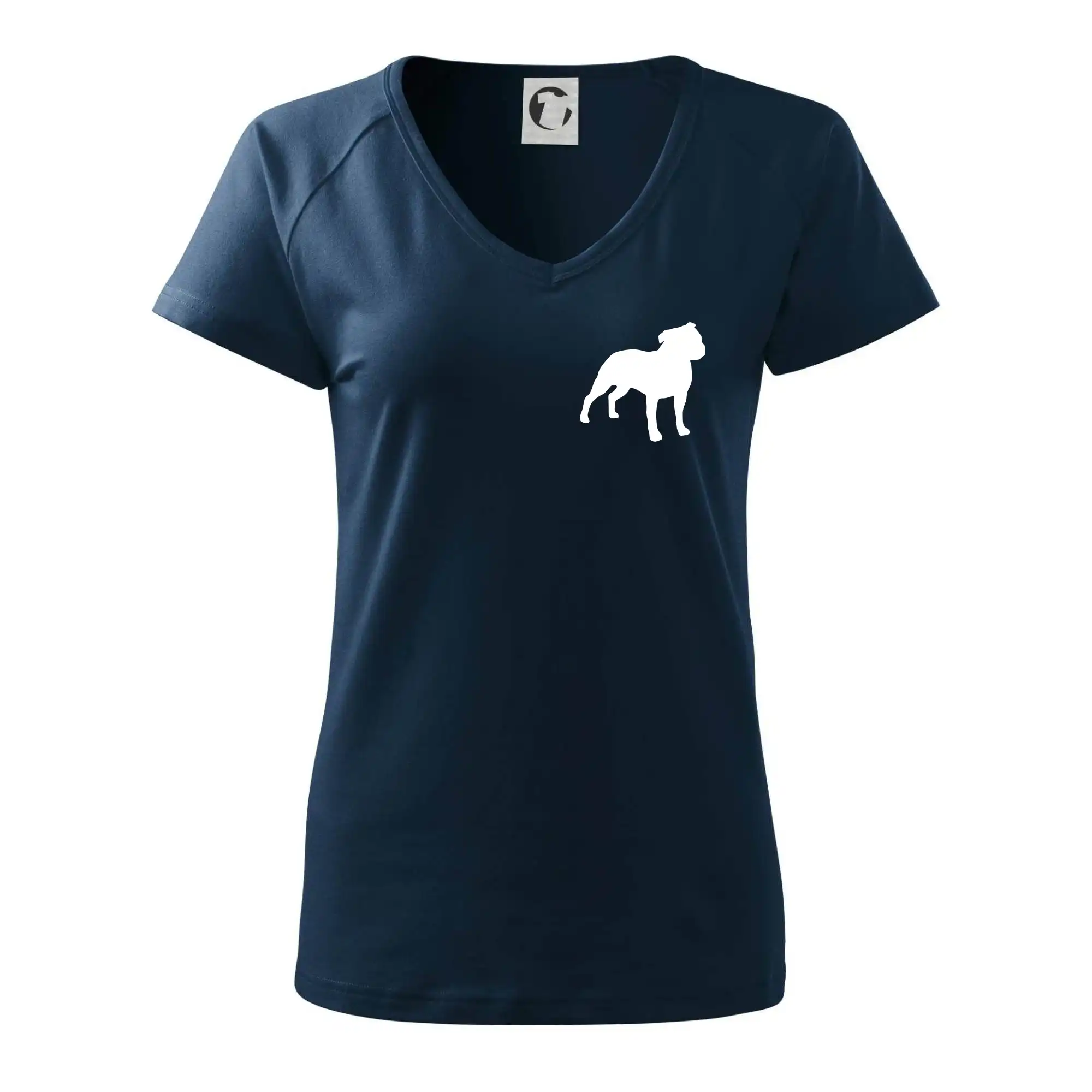 Americký stafordširský teriér  Na prsu