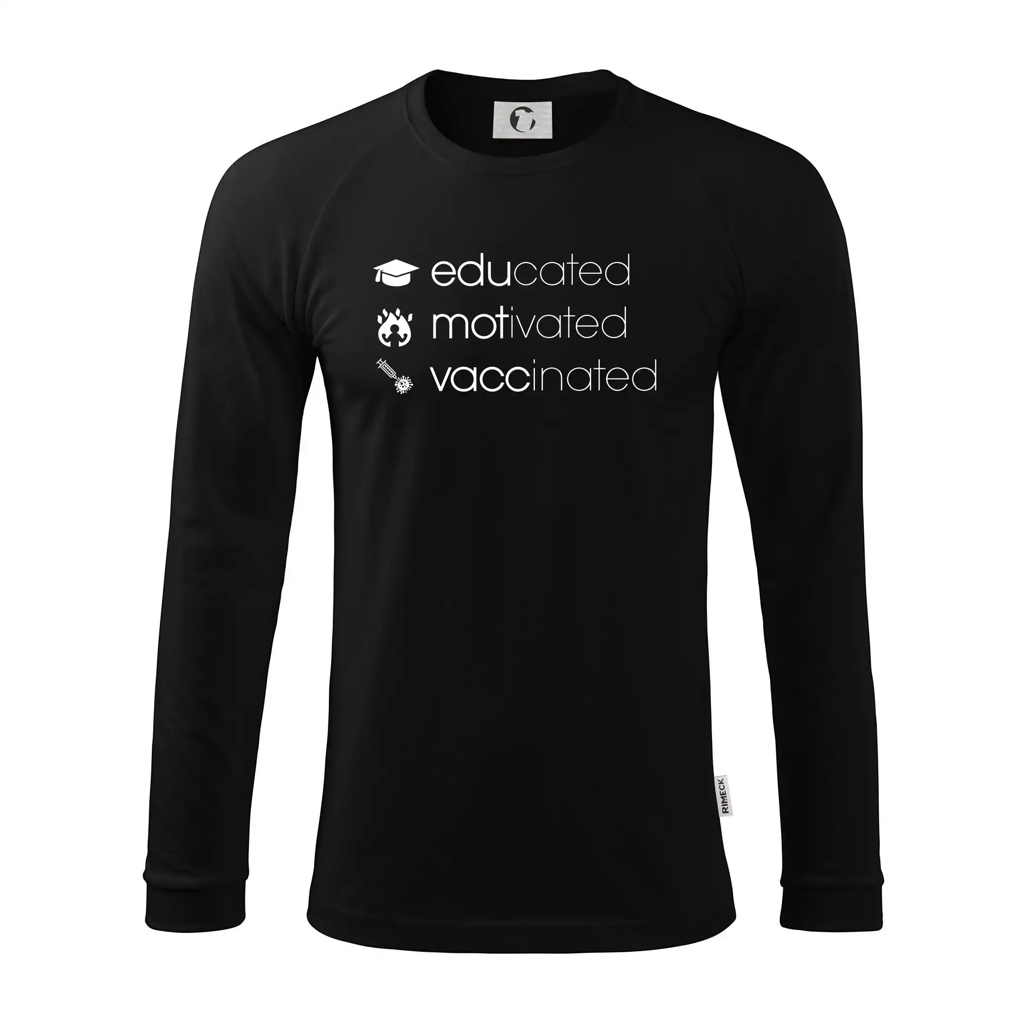 Educated motivated vaccinated