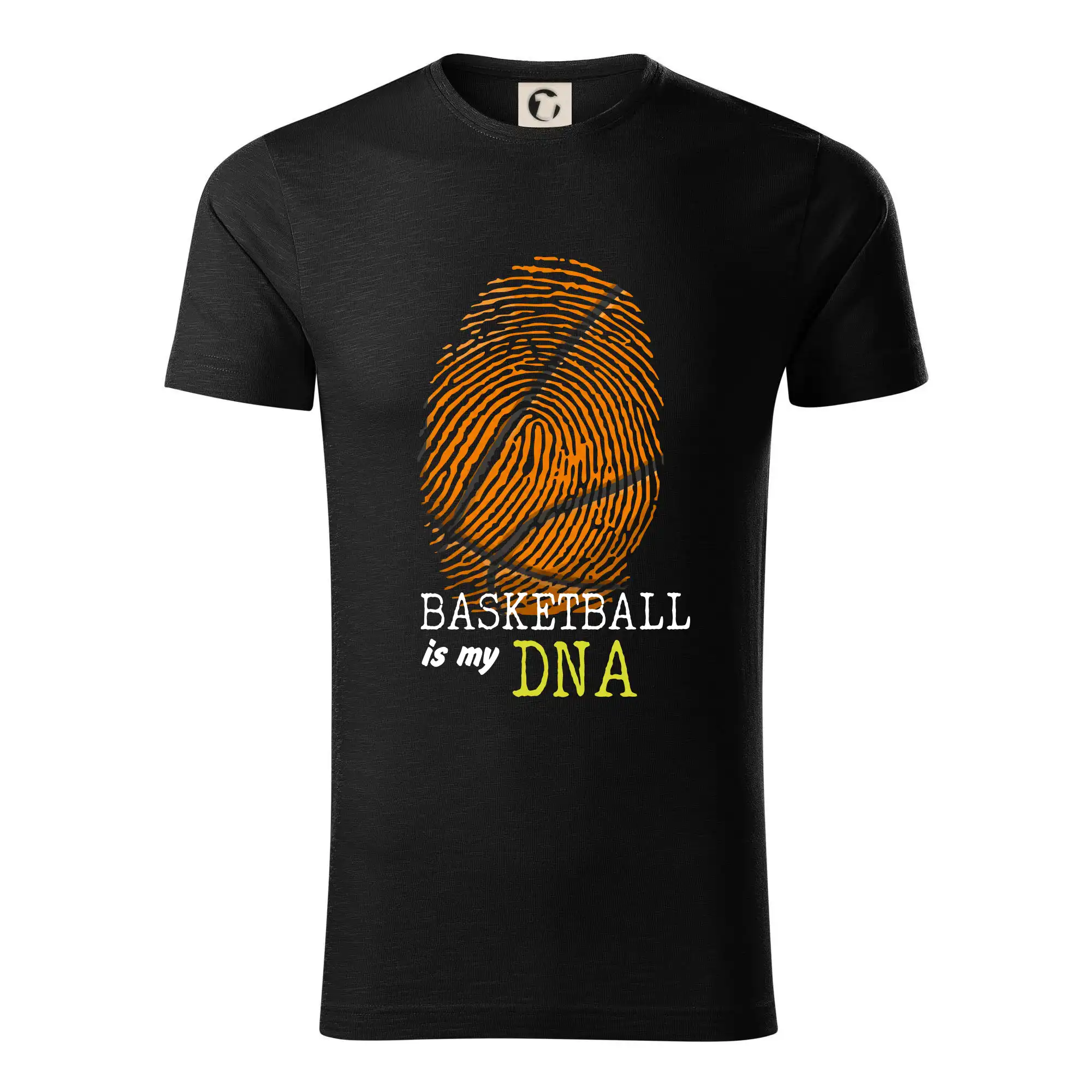 Basketbalová tričká - Basketball is my DNA - Tričko z organickej bavlny