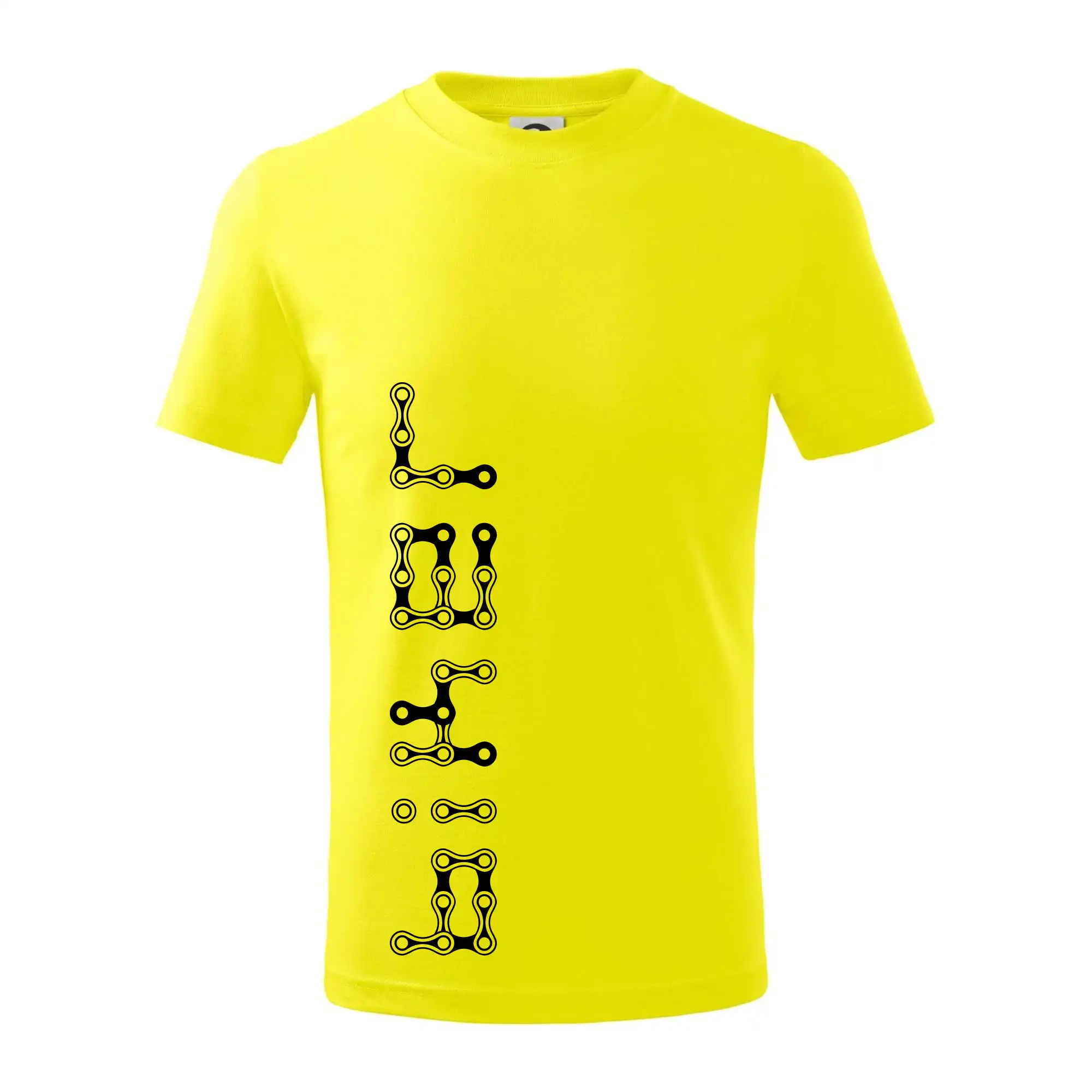 Biker nápis na výšku řetěz