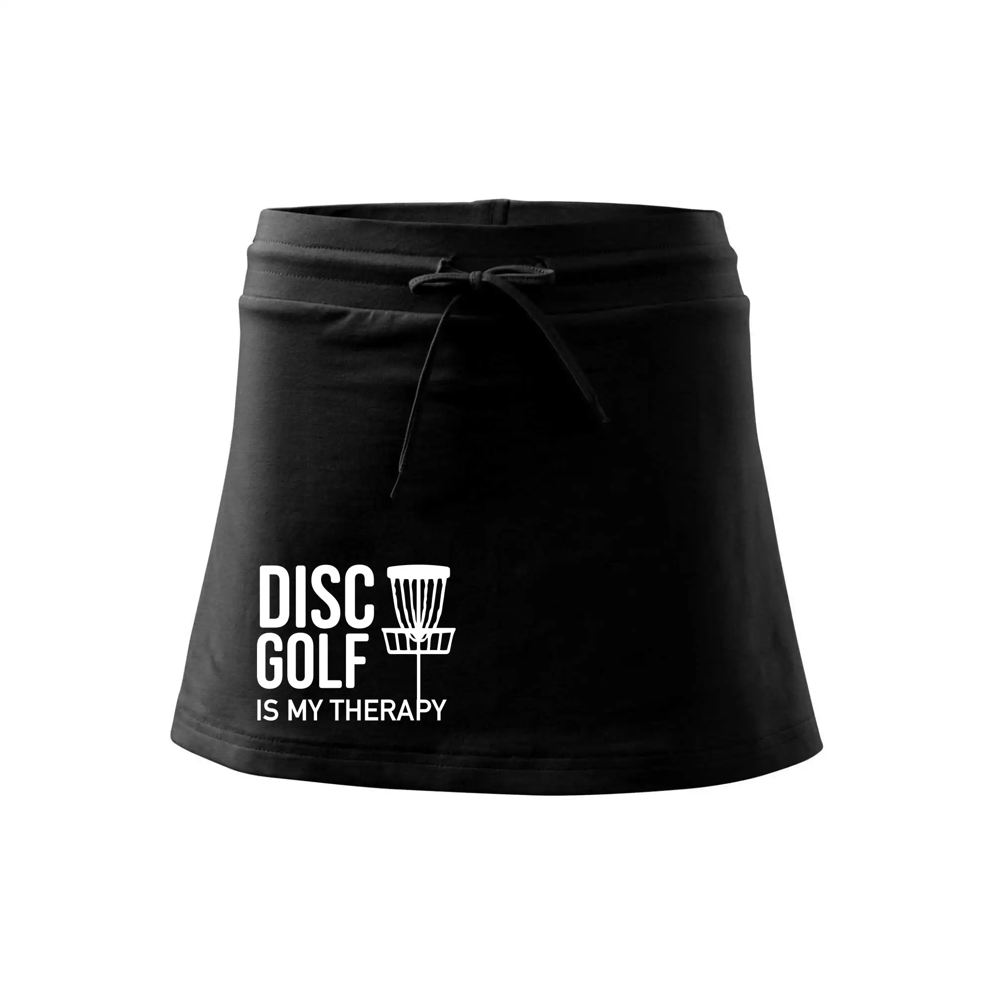 Disc golf is my therapy - Športová sukne - two in one
