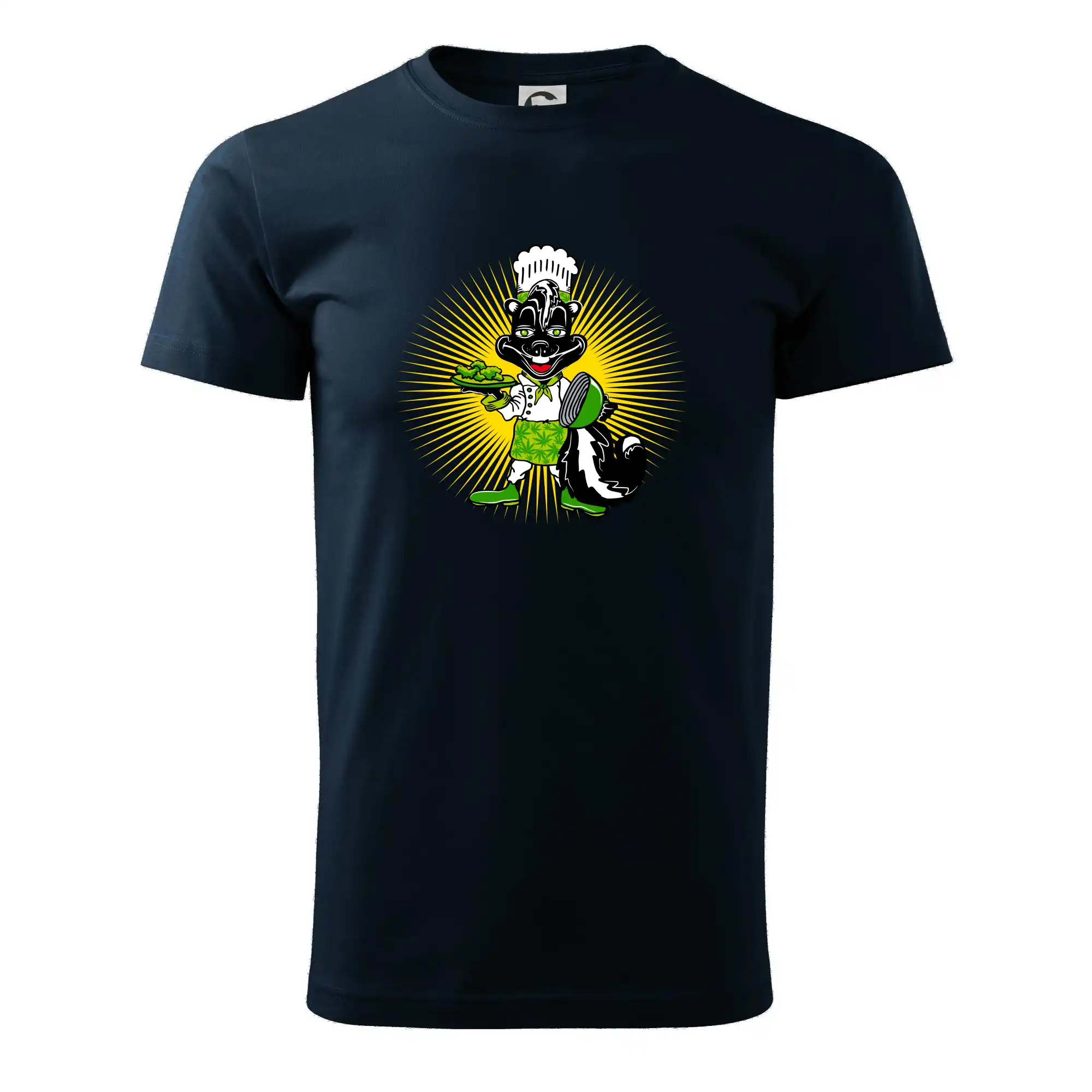 Kuchár a pekár - Skunk kuchár (Pecka design) - Pánske tričko nižšej gramáže