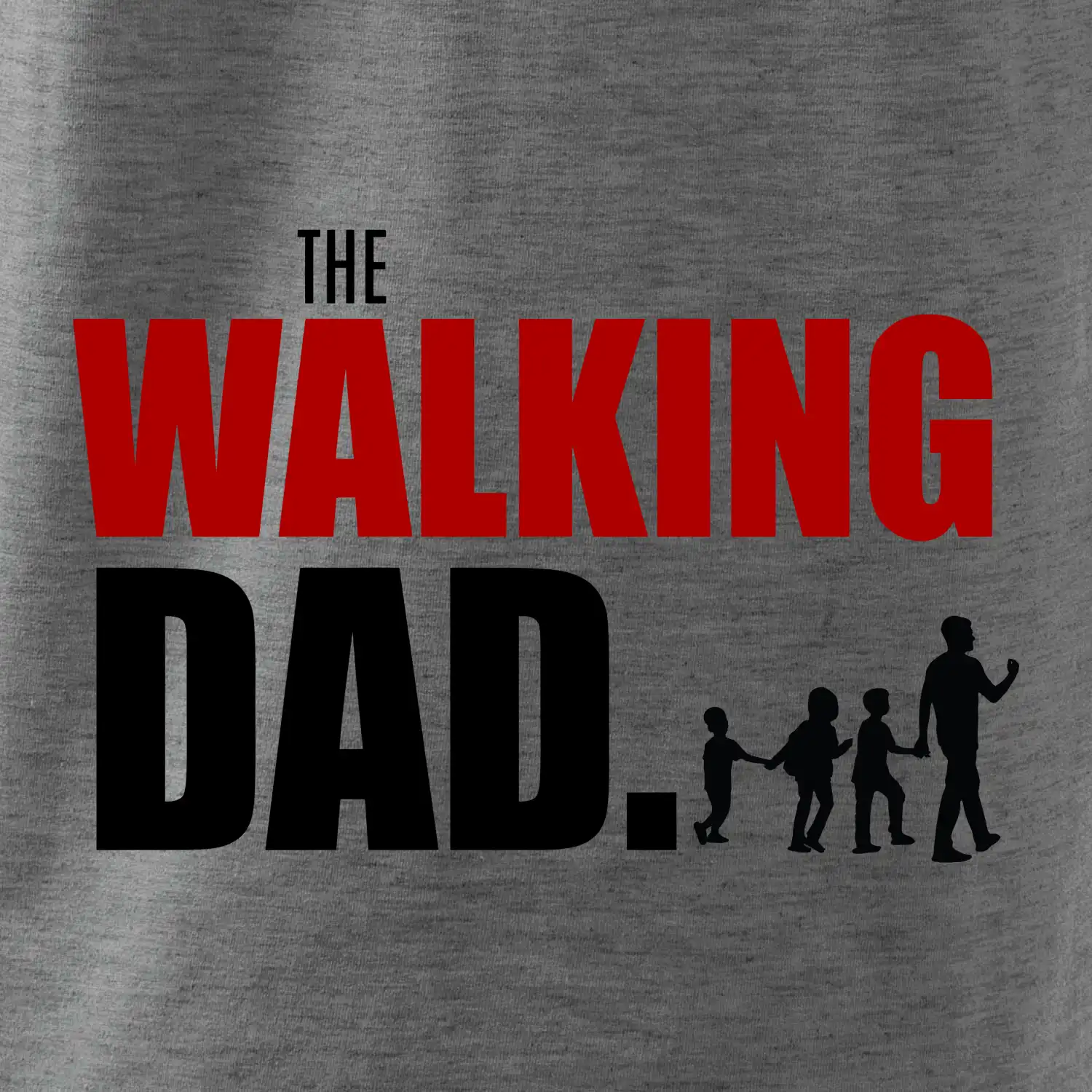 The walking dad tři děti