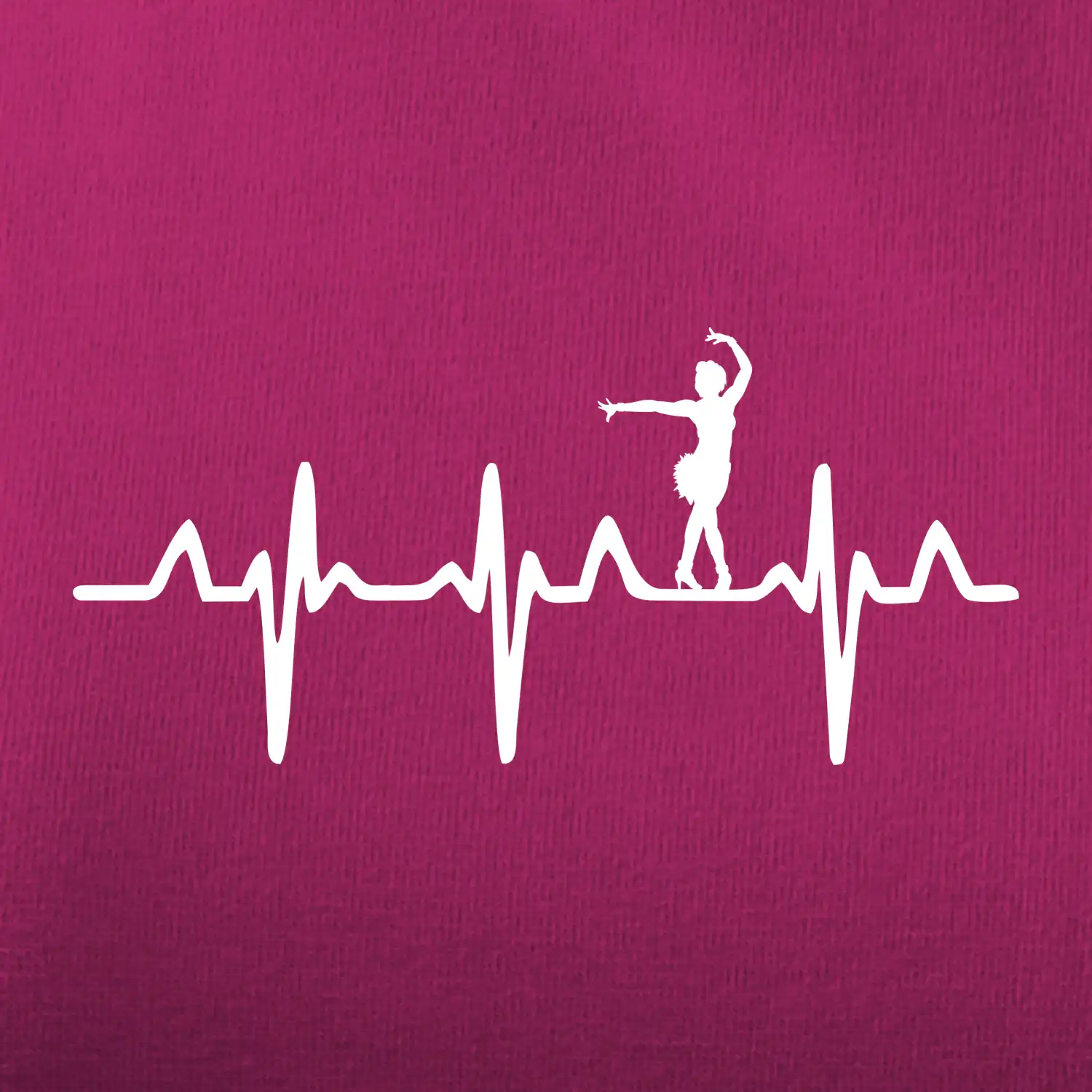 EKG tanečnice salsy