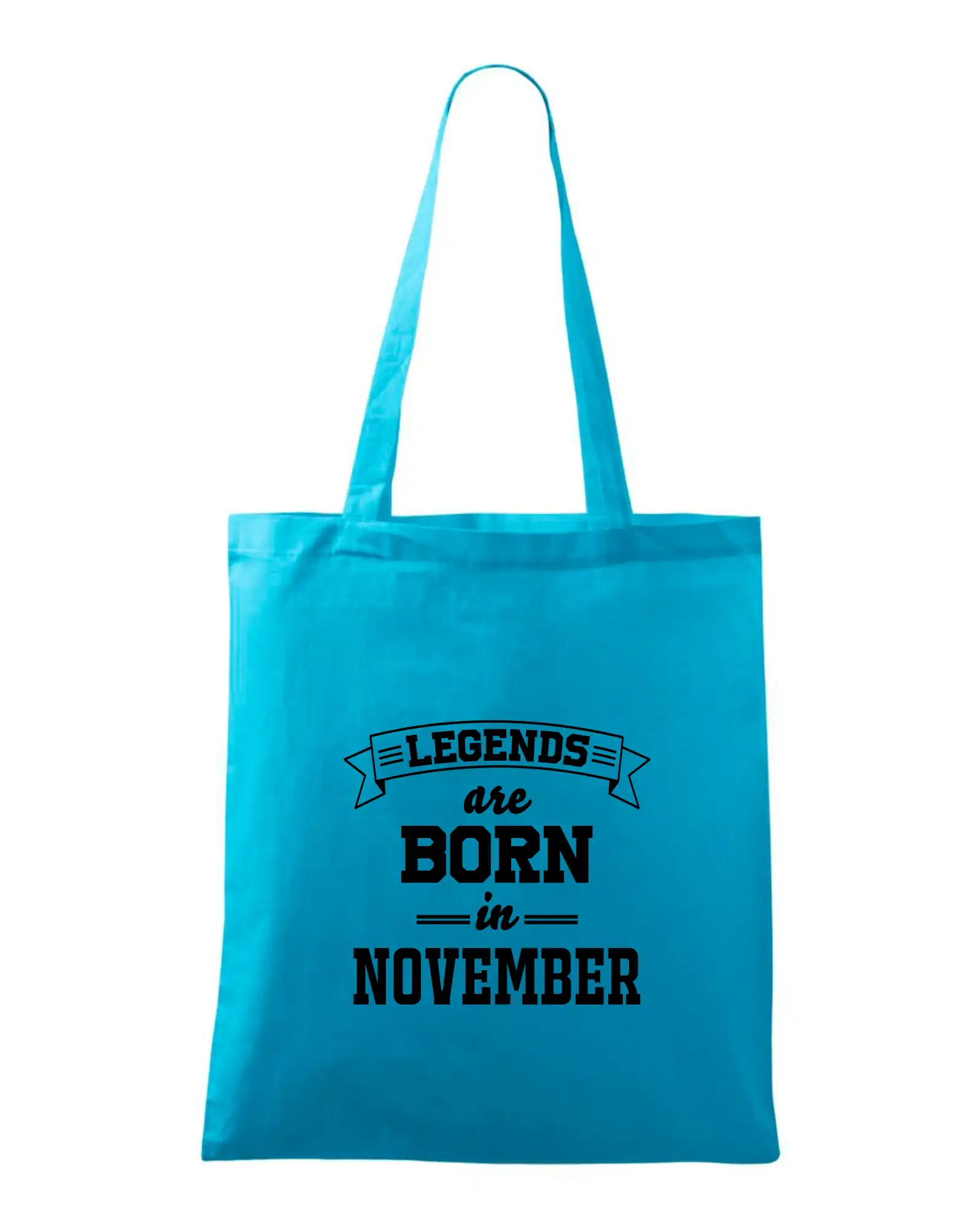 Tričká pre narodených v novembri - Legends are born in November - Taška bavlnená