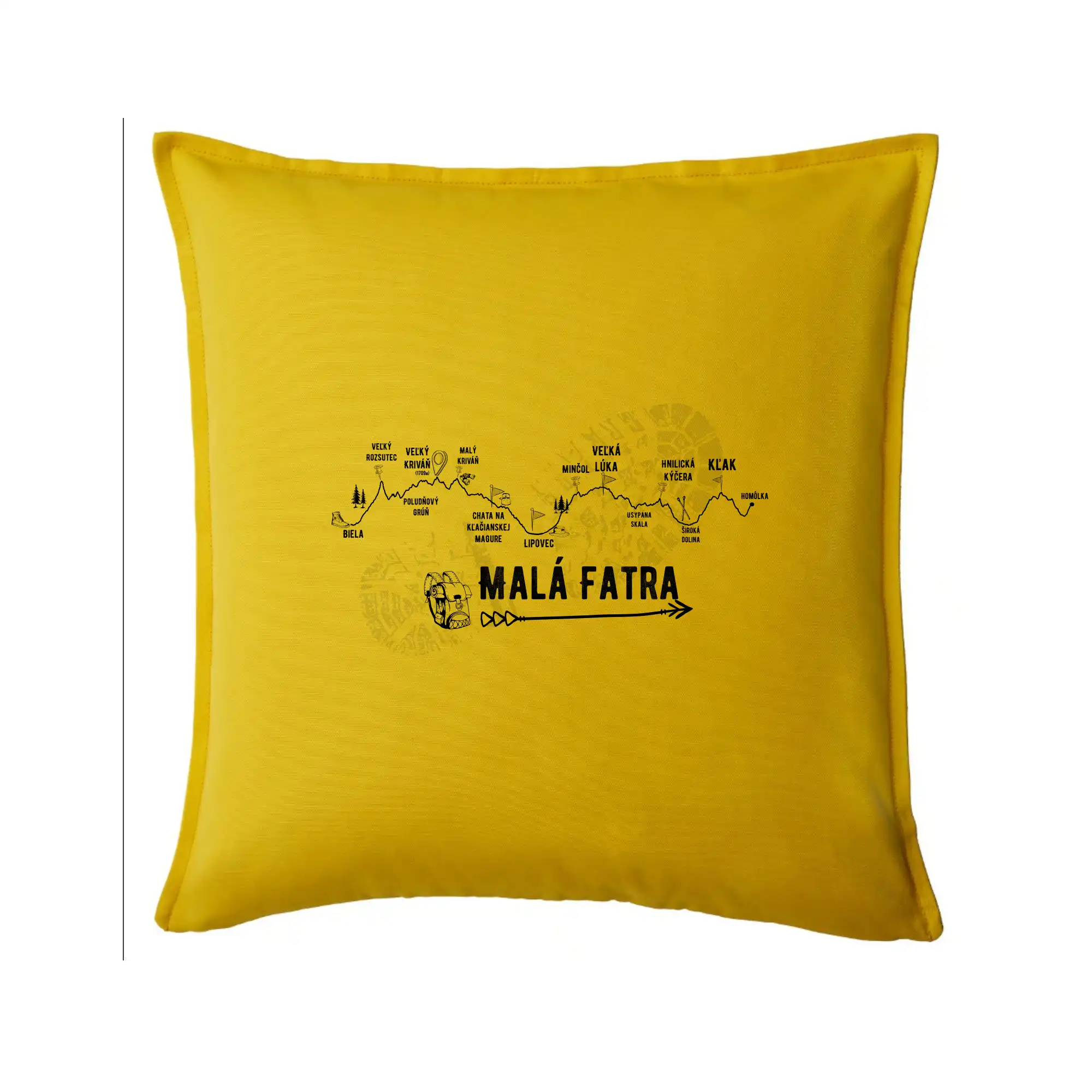 Profil kopca - Malá fatra