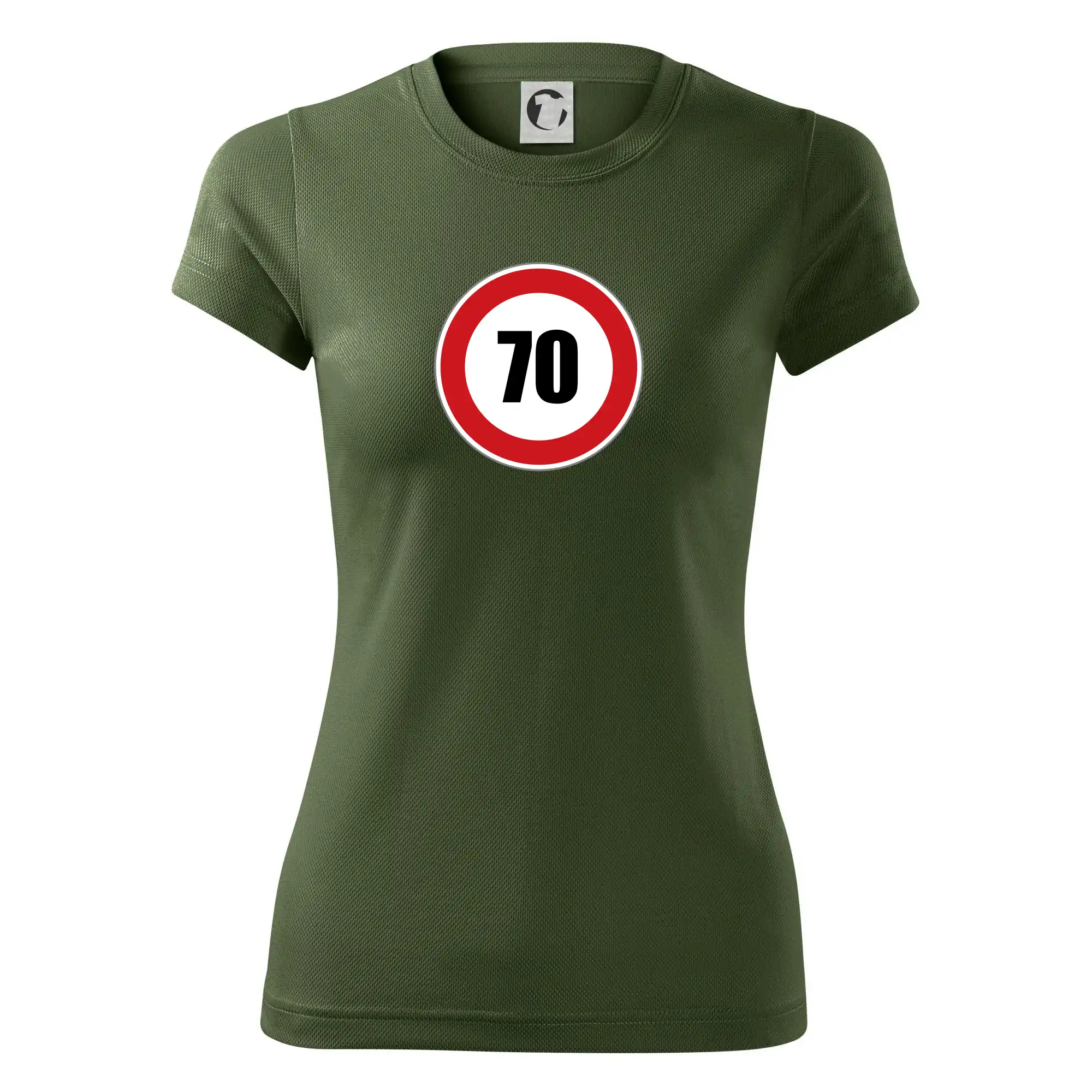 Dopravní značka - omezení rychlosti 70