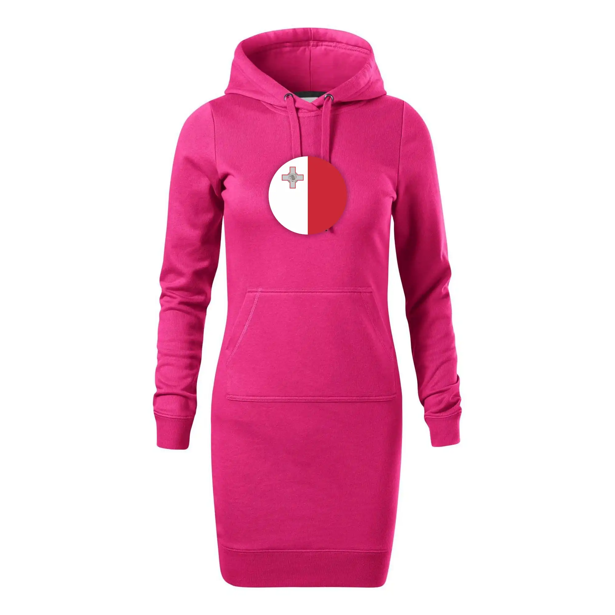 Vlajka Malta kulatá velká