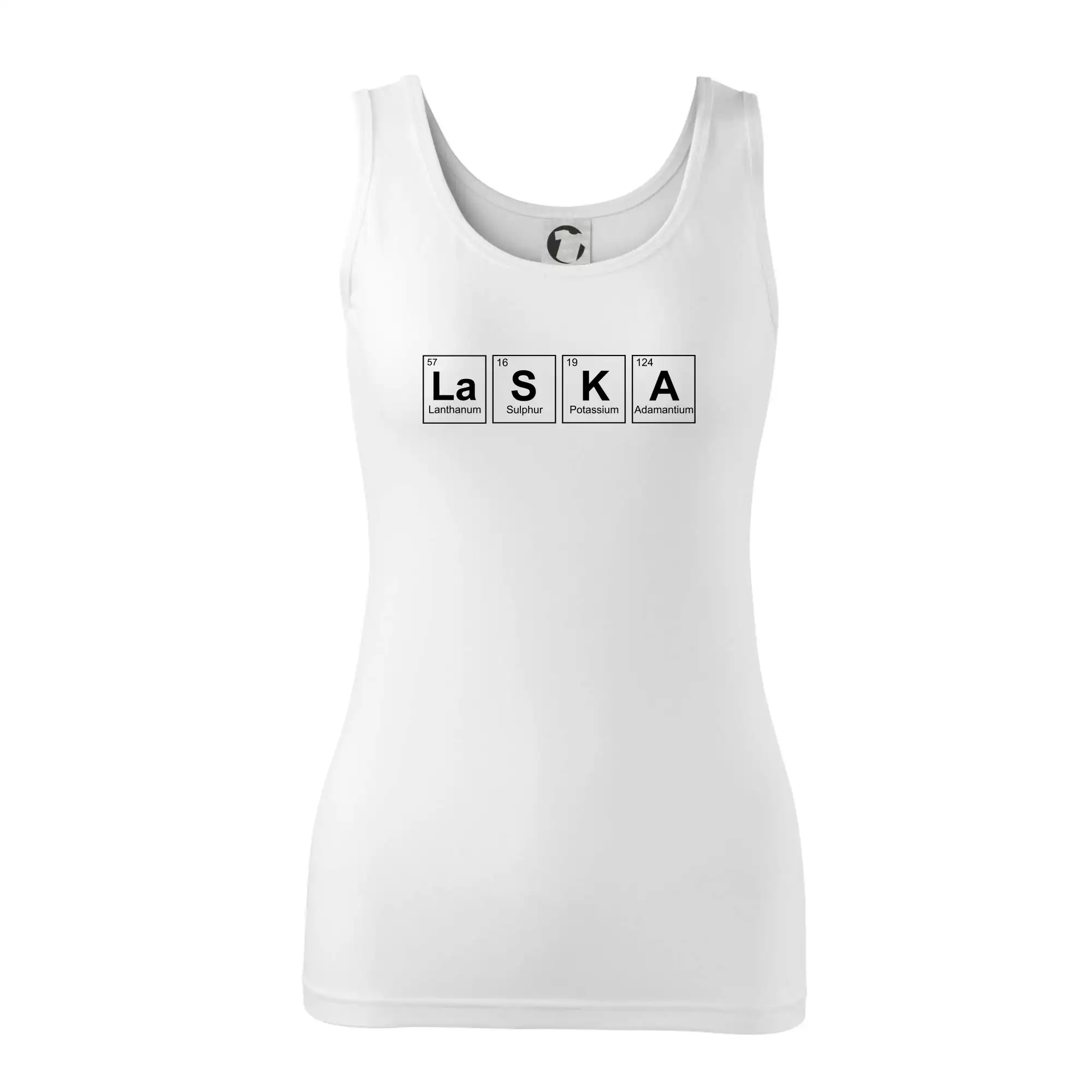 Periodické Tabuľky - Láska  - periodická tabuľka - Dámske tielko