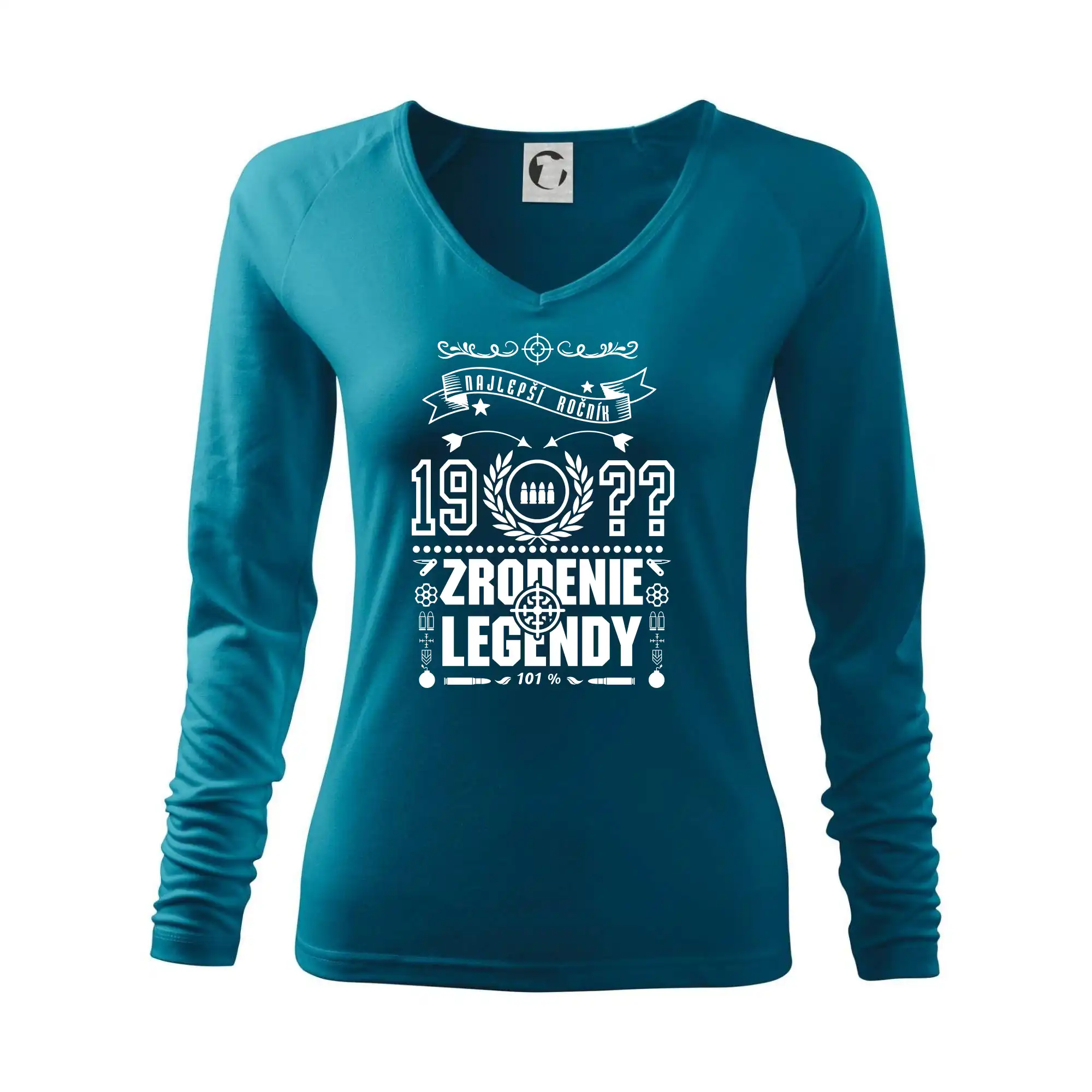 Vojenská tričká s potlačou - Zrodenie legendy - pre vojaka - Tričko dámske Elegance