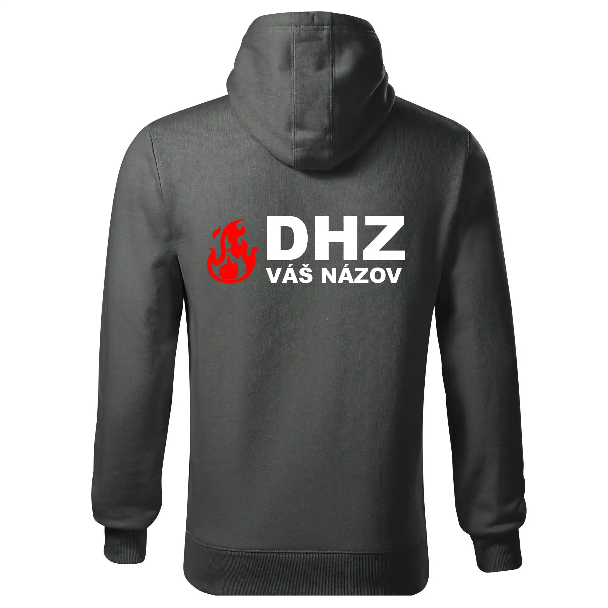 DHZ (oheň, firesport, názov sboru - vlastný nápis)