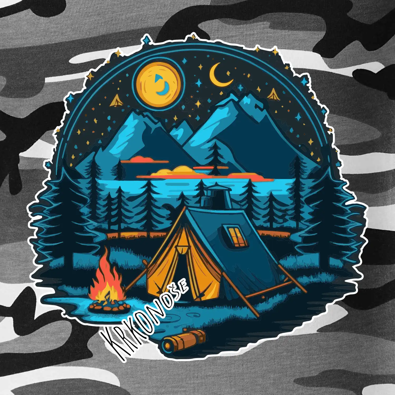 Krkonoše pod stanem