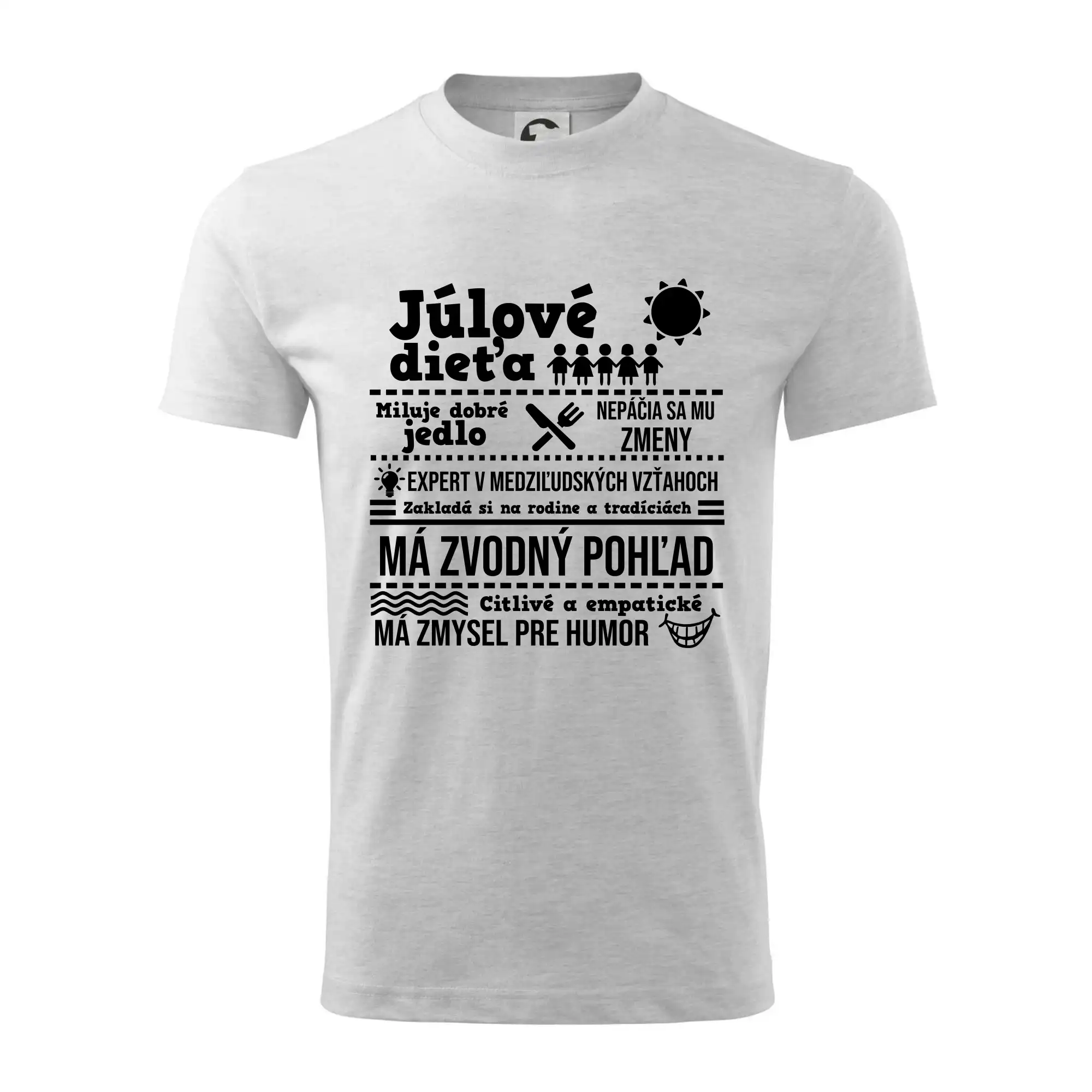 Tričká pre narodených v júli - Narodeniny Júl - Tričko detské bavlnené