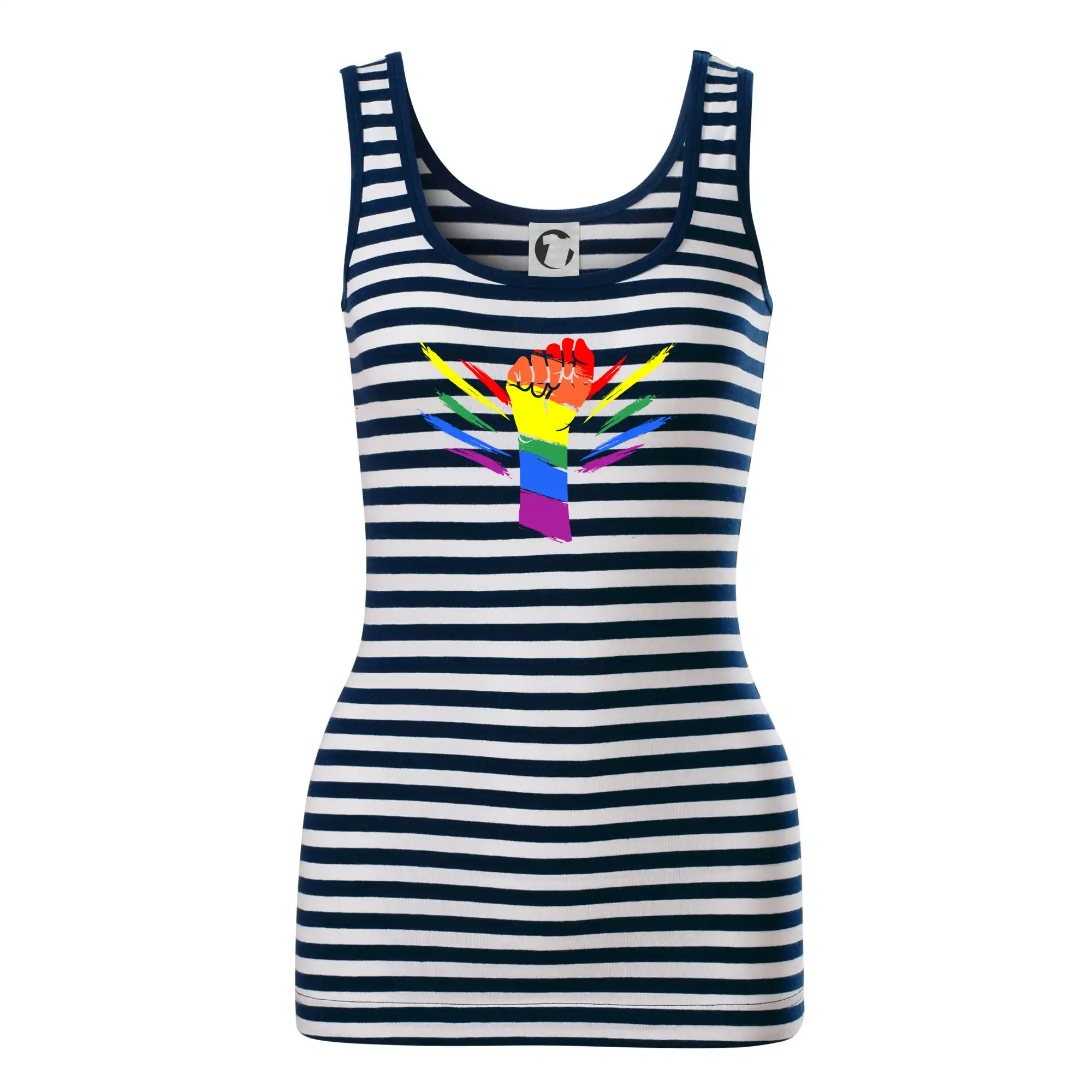 Tričká pre LGBT a Queer komunitu - Ruka blesky - Sailor tielko na vodu