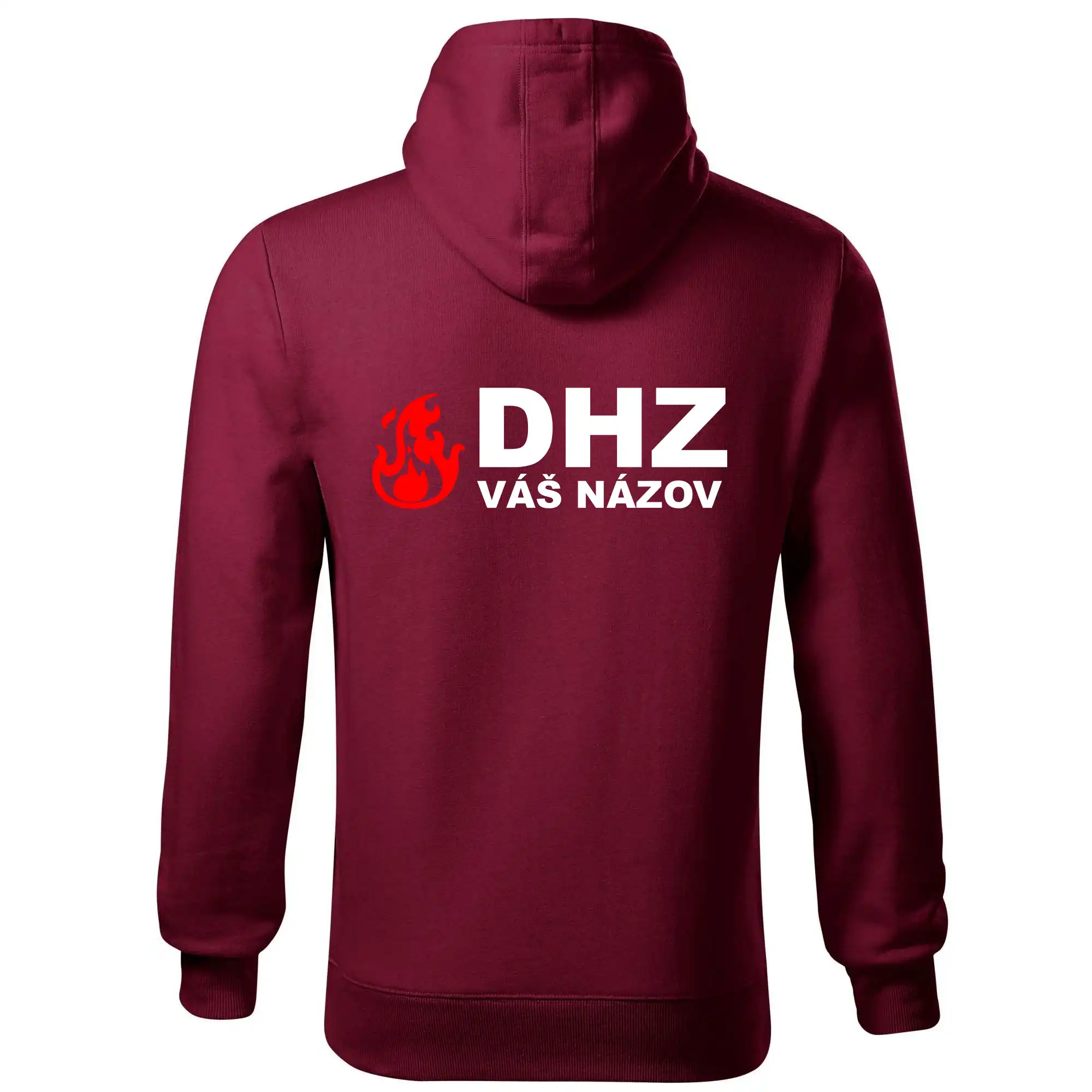 DHZ (oheň, firesport, názov sboru - vlastný nápis)