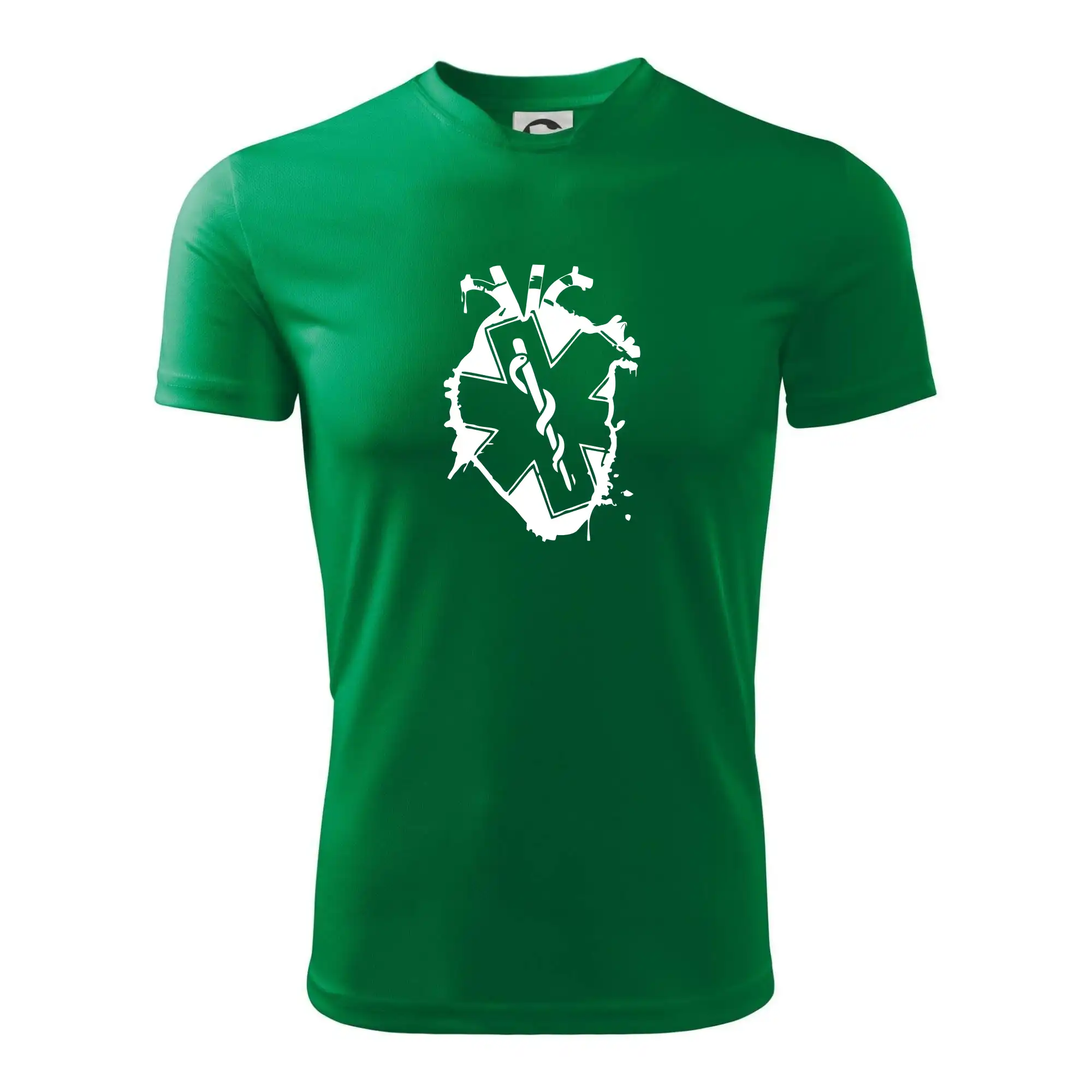 Srdce zdravia - Pánske tričko Fantasy športové