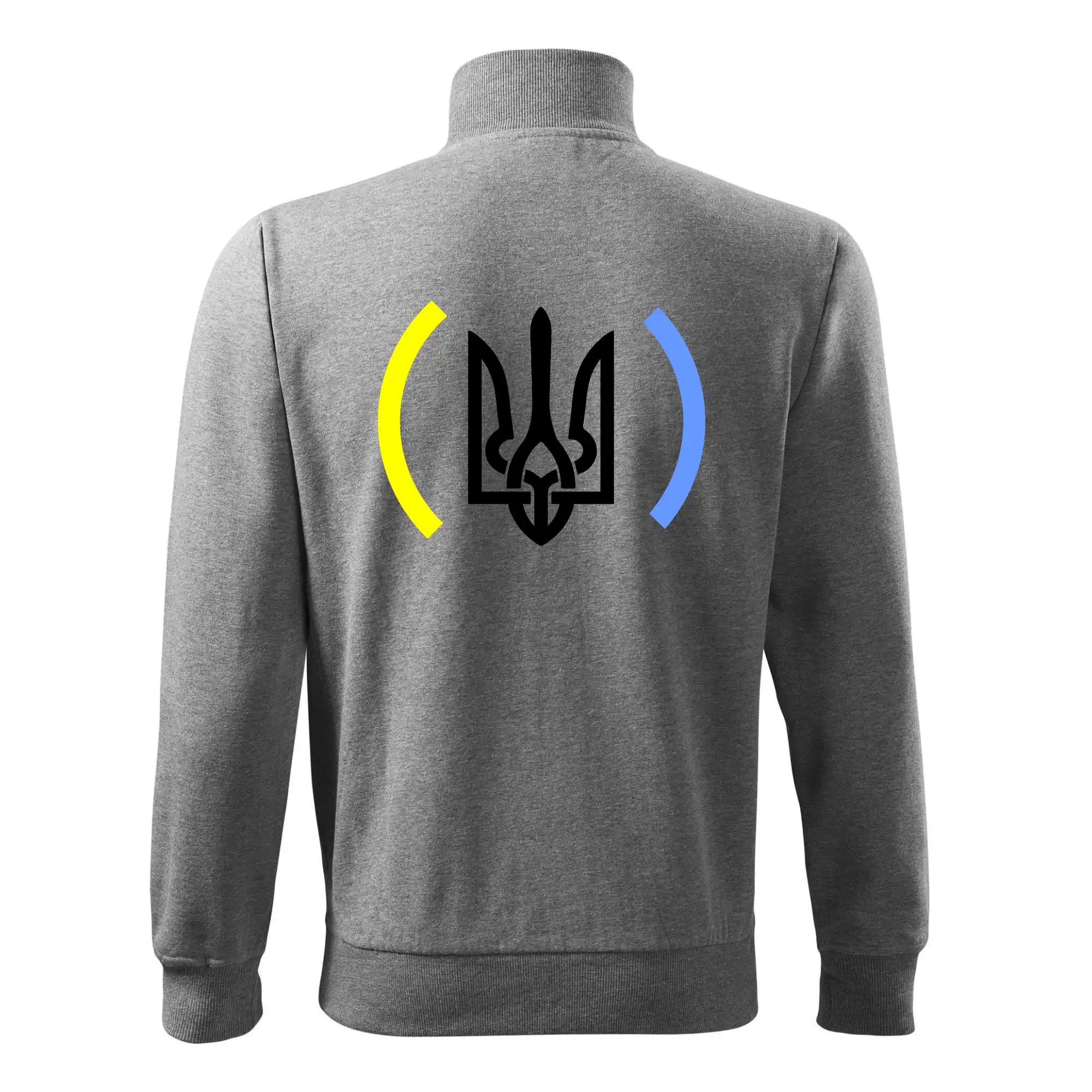 Ukrajina trojzubec s barvami