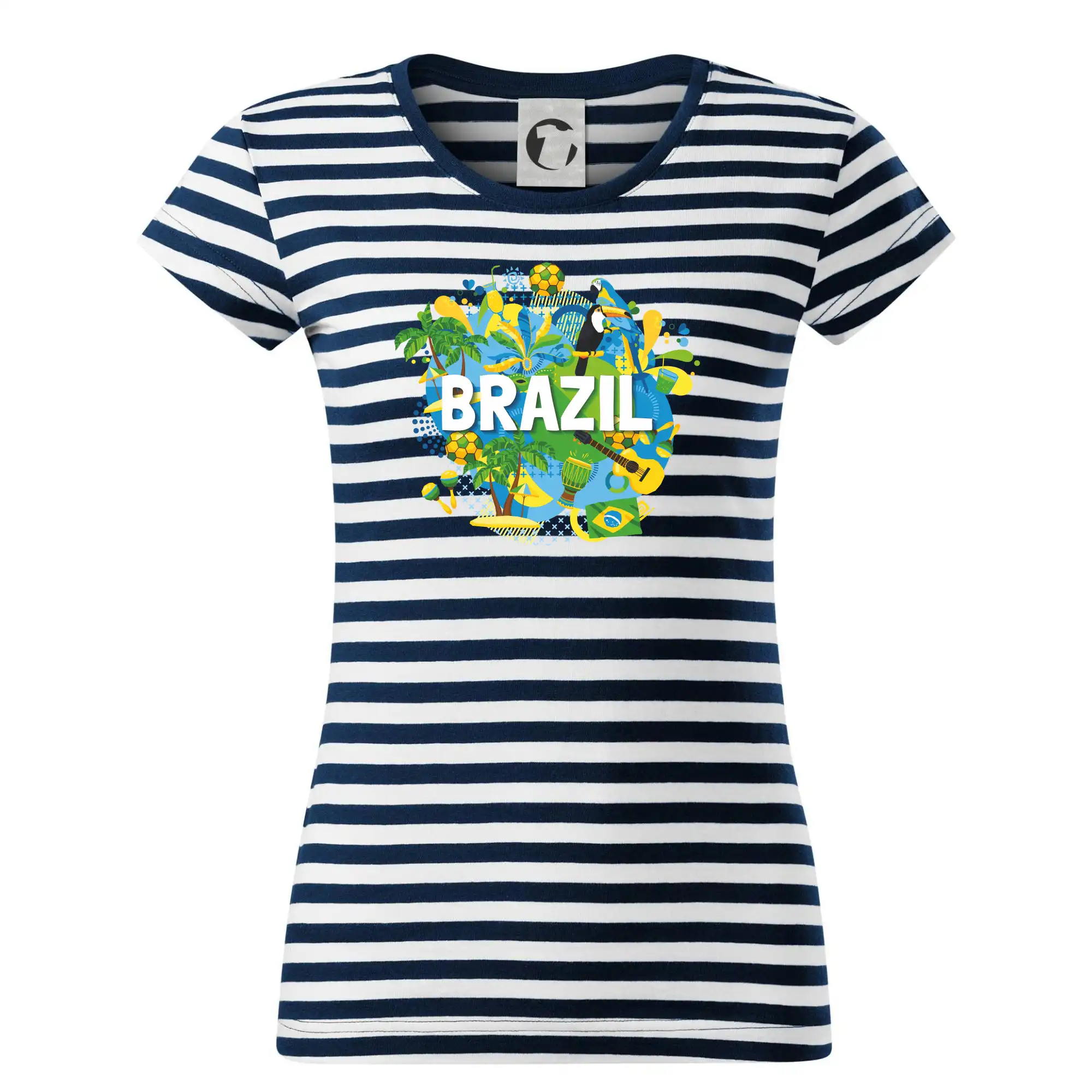 Ostatné mestá / miesta - Brazília Farebný obrázok - Tričko na vodu