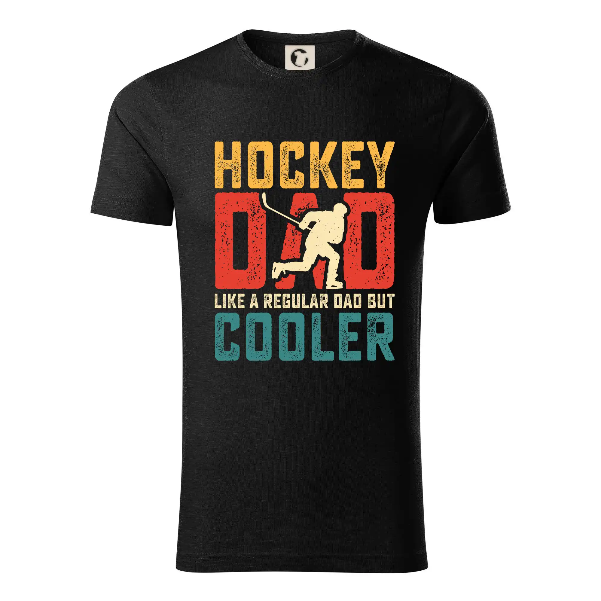 Hokejová trička - Hockey dad like a regular dad but cooler - Tričko z organickej bavlny