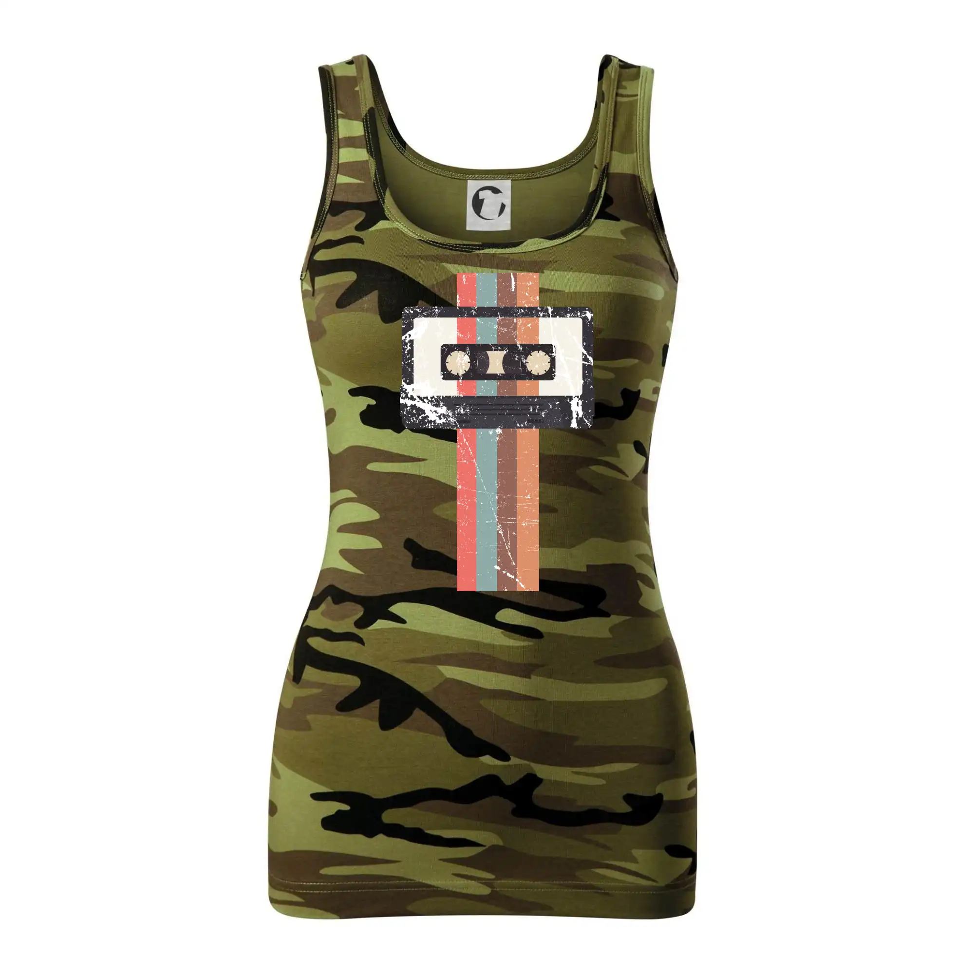 Retro kazeta - pruhy