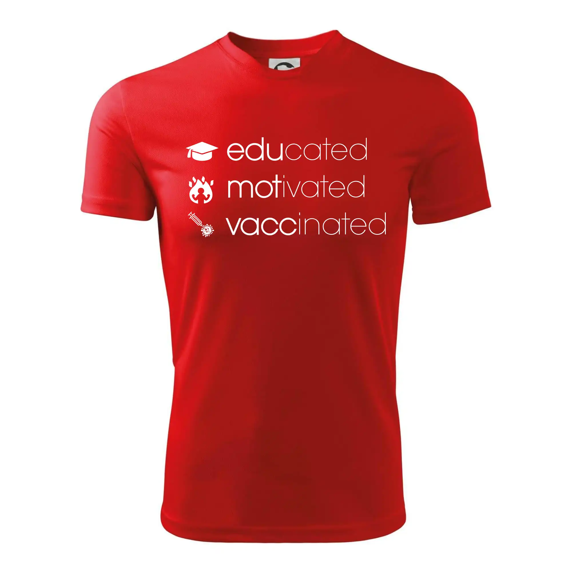 Educated motivated vaccinated