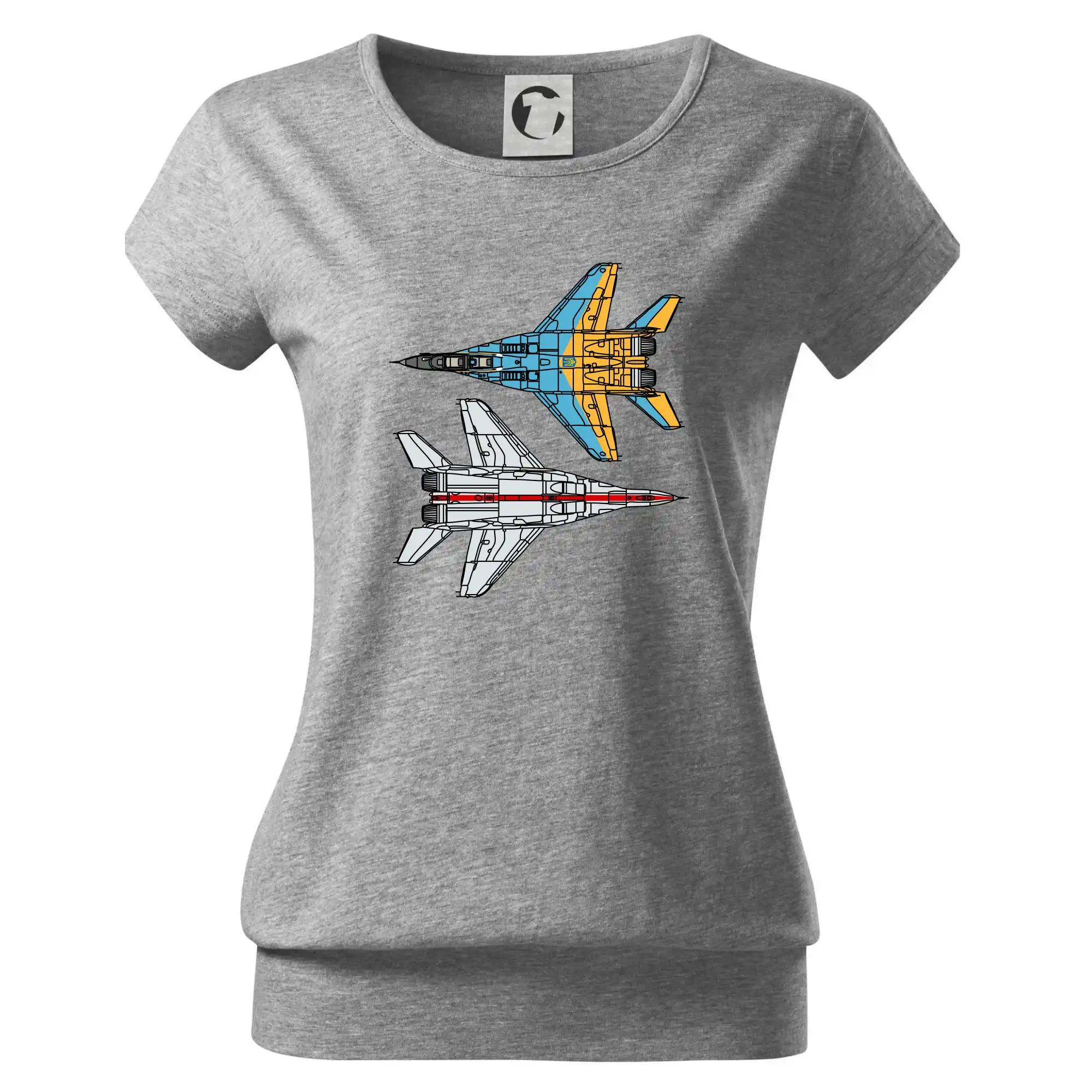 Mig 29 Fulcrum ze spoda a ze zhora