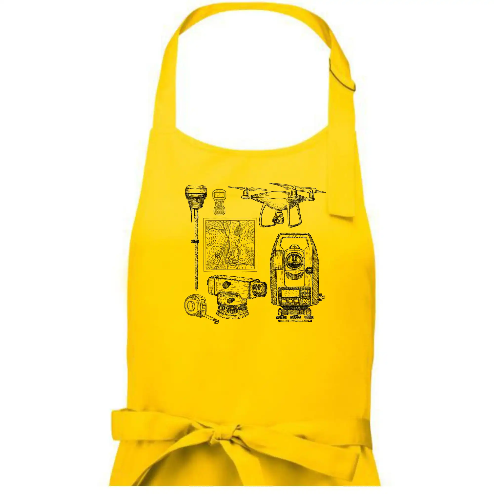 Geodet teodolit dron