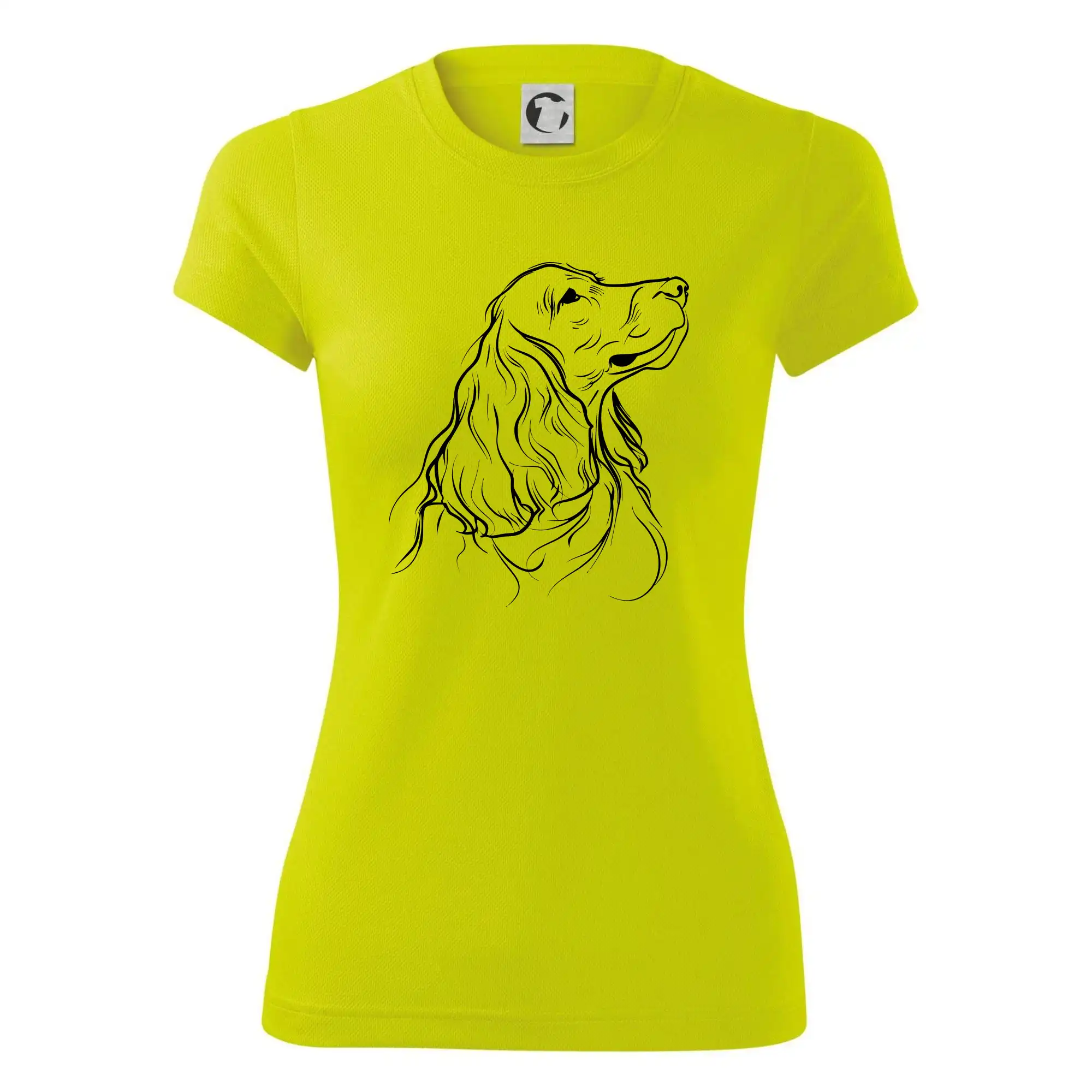 Anglický kokršpaněl černá kresba