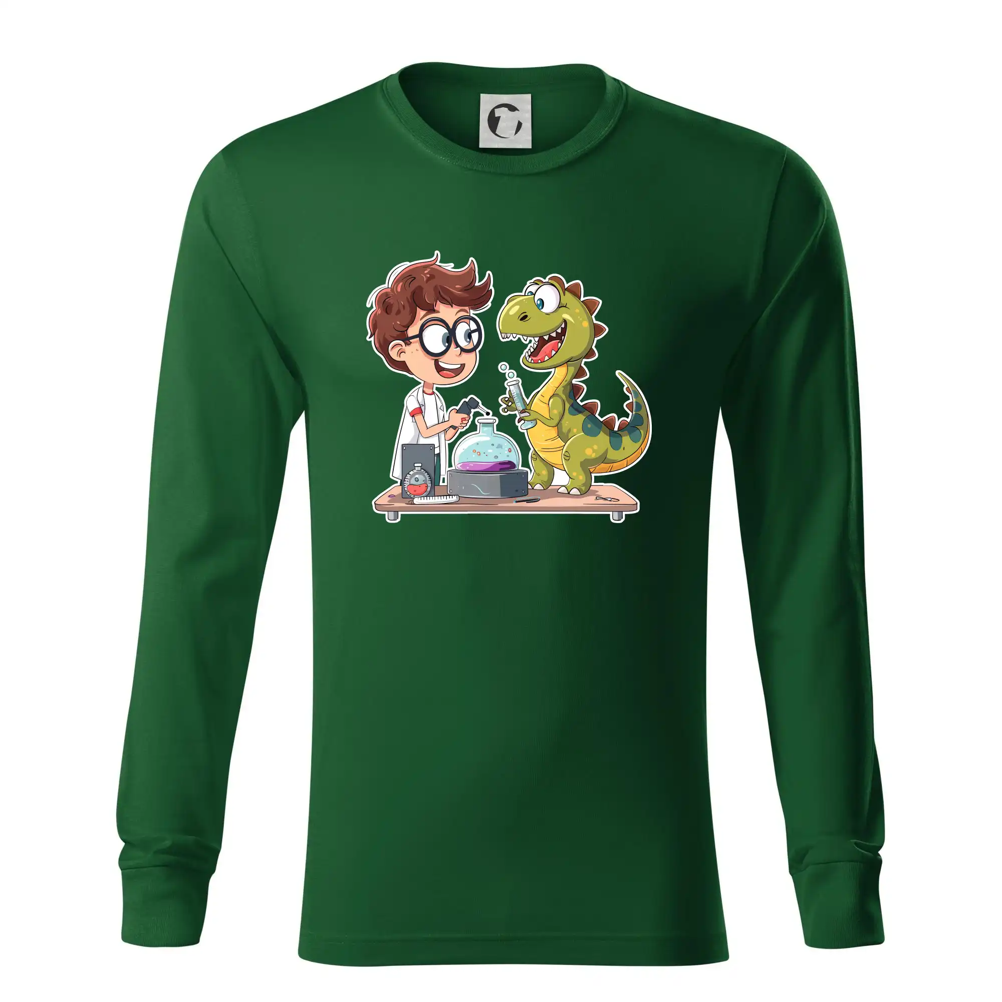 Chemik a dinosaurus - kluk