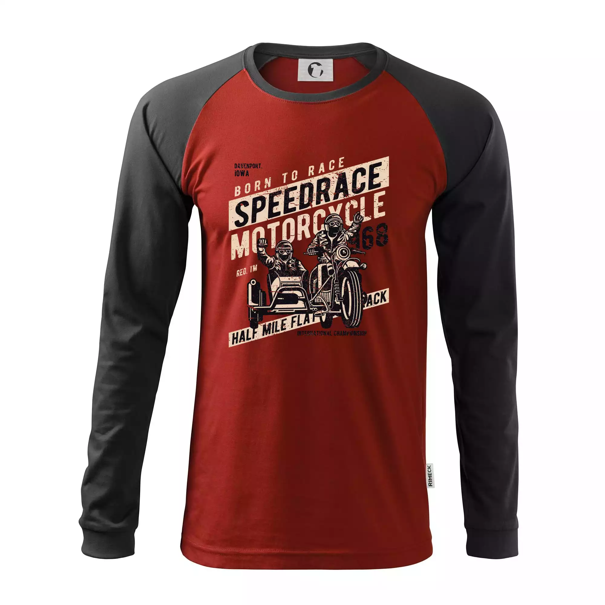 Speedrace motrcycle half mile
