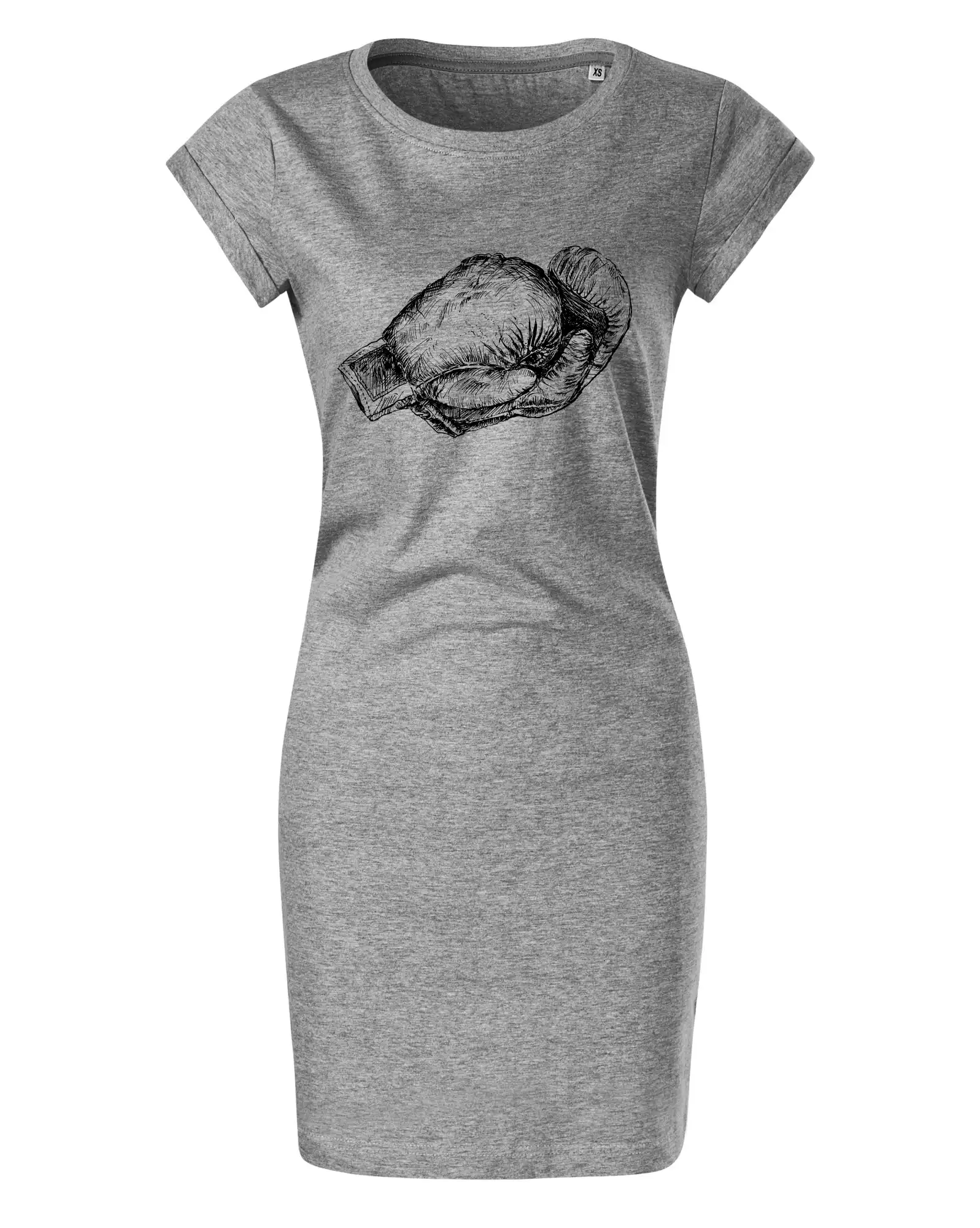 Rukavice kreslené na šířku