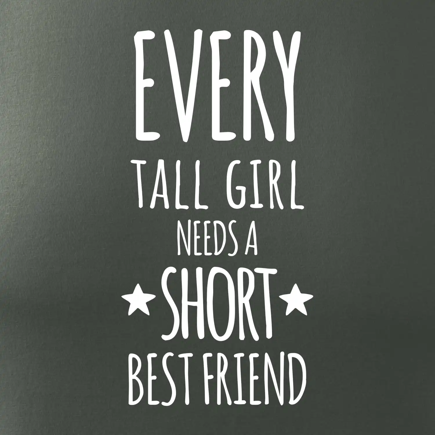 Every tall girl needs a short best friend