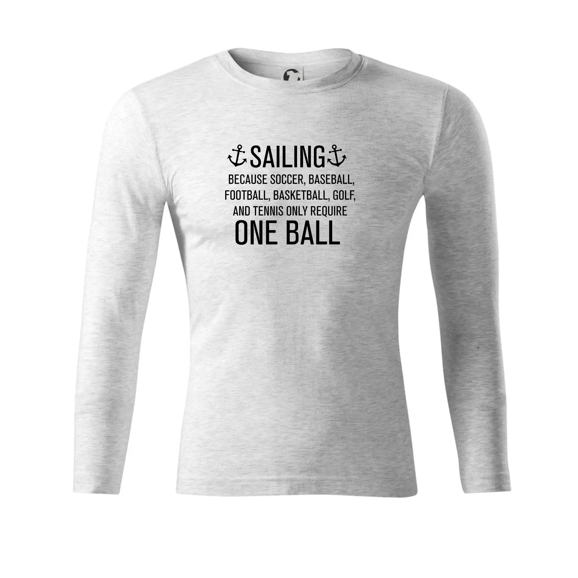 Sailing beacause one ball
