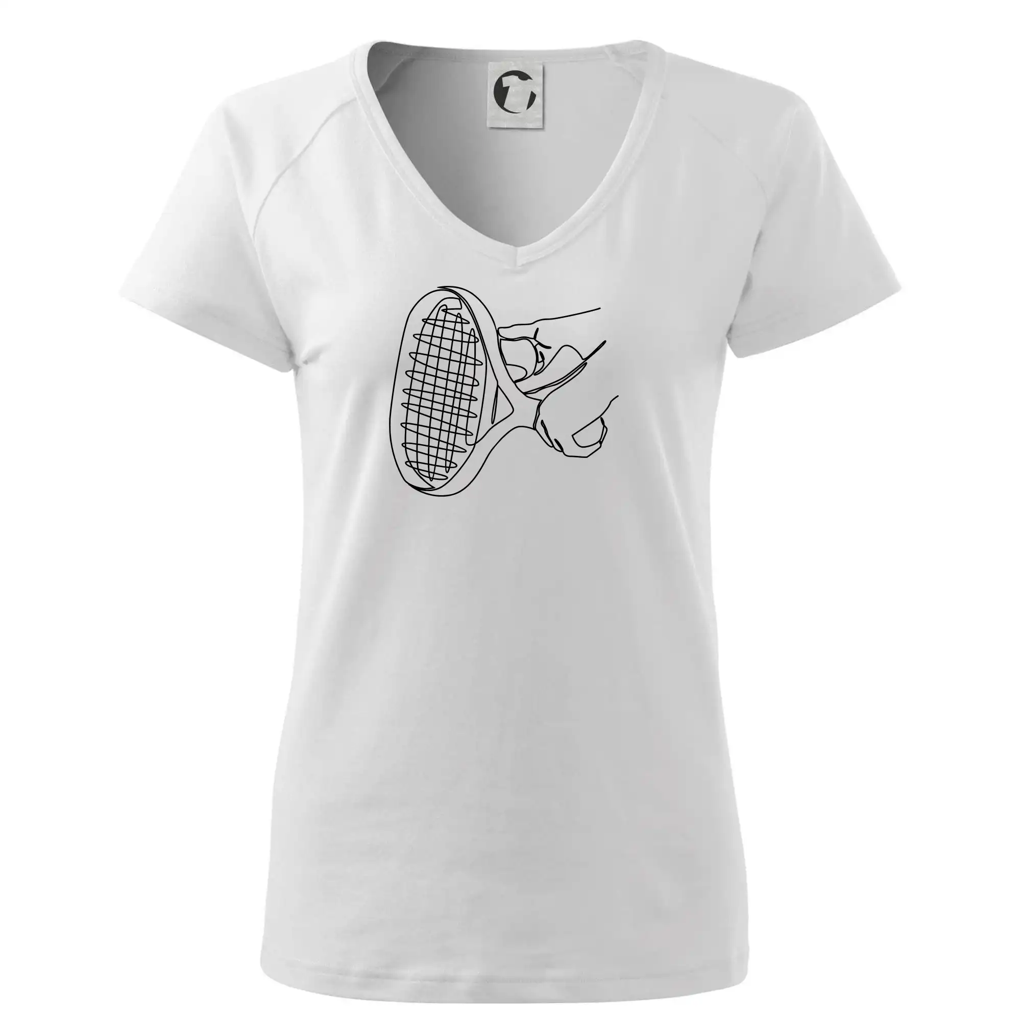 Tenisová raketa jednim tahem