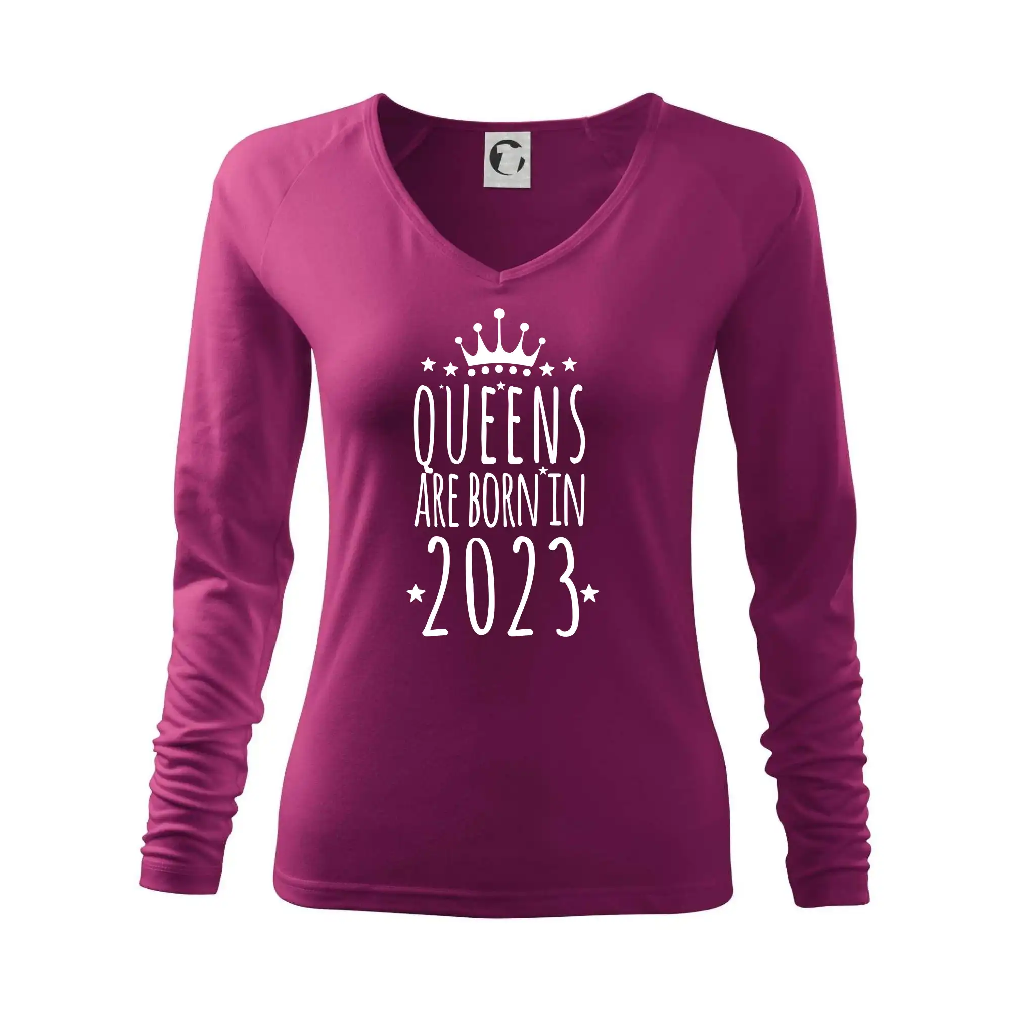 Queens are born in 2023 - Tričko dámske Elegance