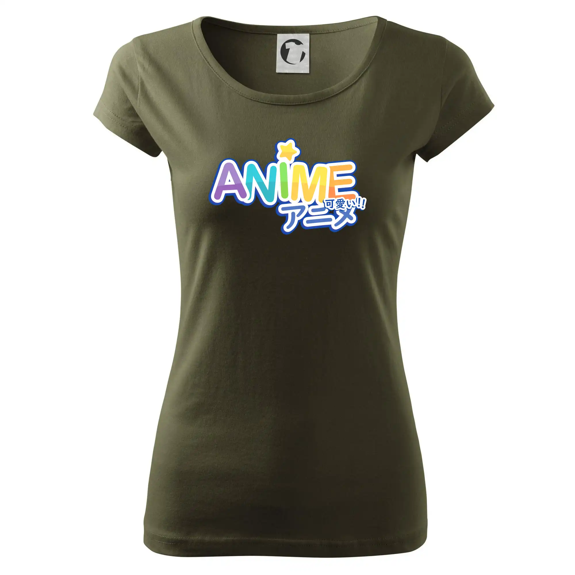 Anime nápis duhový