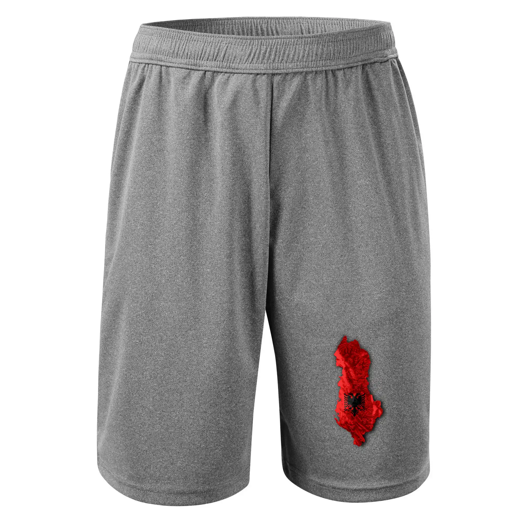 Mapa Albánie reliéf hor